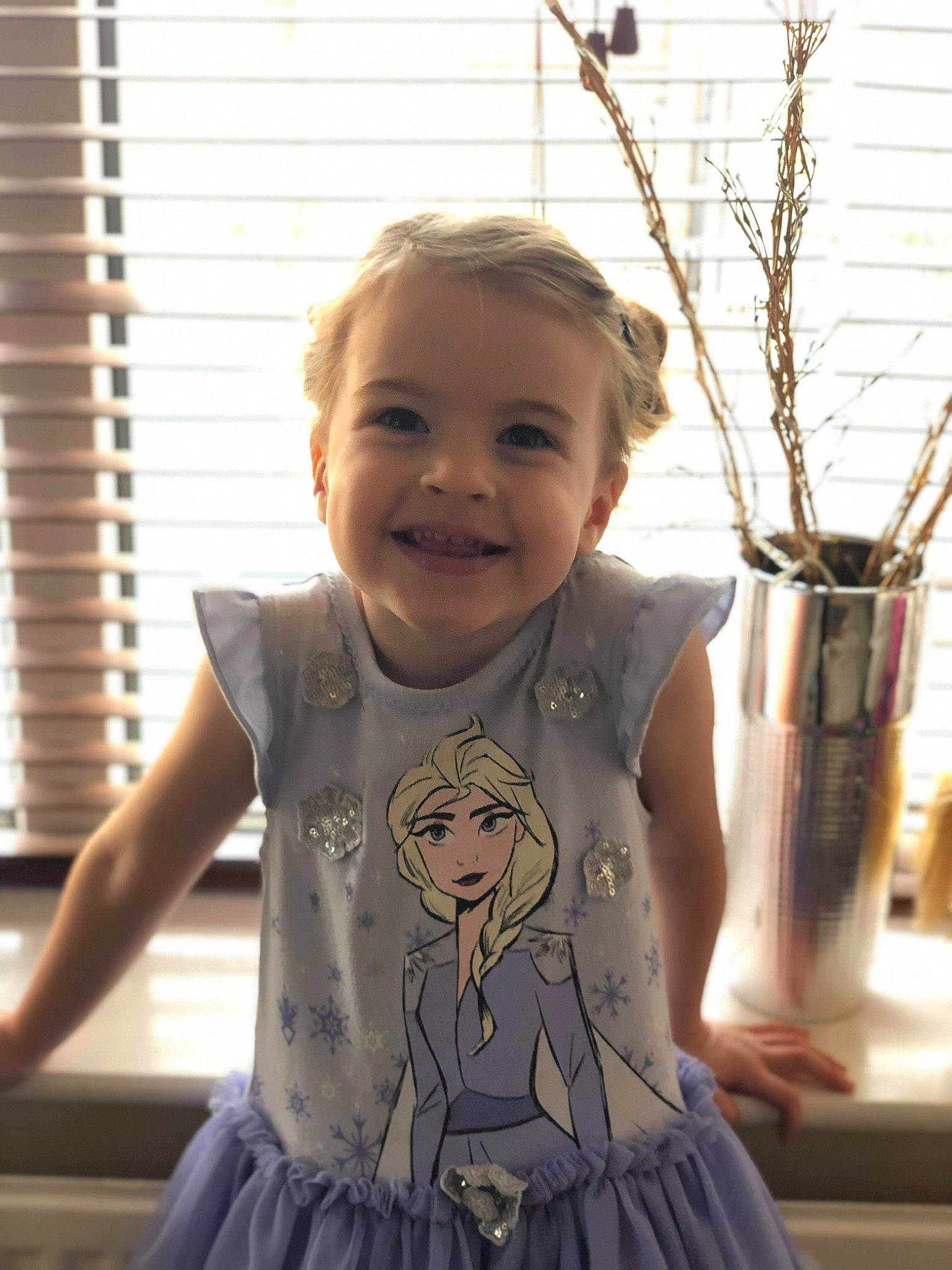 Elise Rose Ramsden joined the competition — help win amazing prizes! child, dress, joy, person, smile, toddler