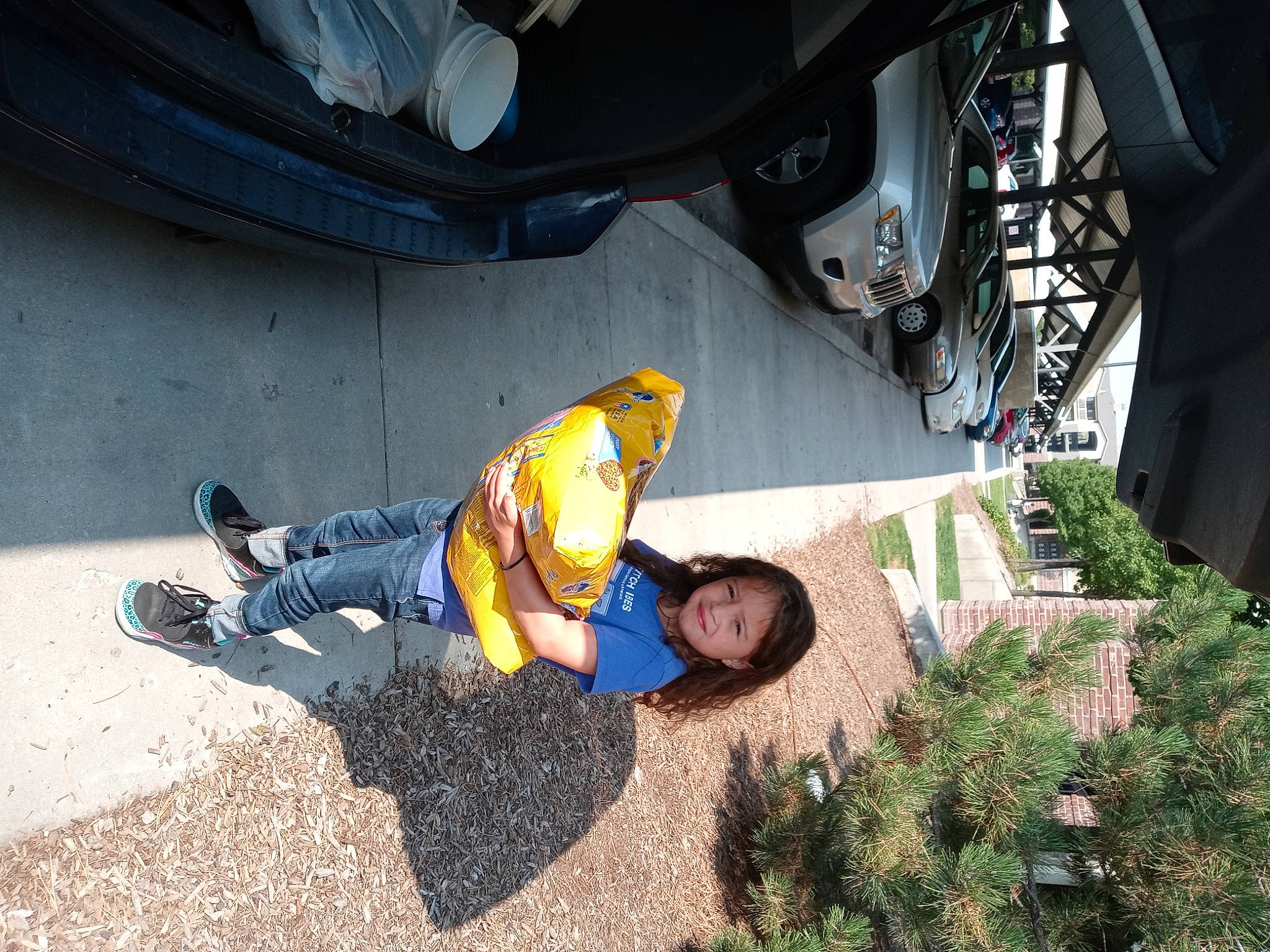 Kenzie is registered to the contest to win money with this photo: asphalt, auto_part, automotive_tire, automotive_wheel_system, boot, bumper, concrete, fun, grass, helmet, joy, landscape, leisure, motor_vehicle, person, personal_protective_equipment, plant, road_surface, soil, tire