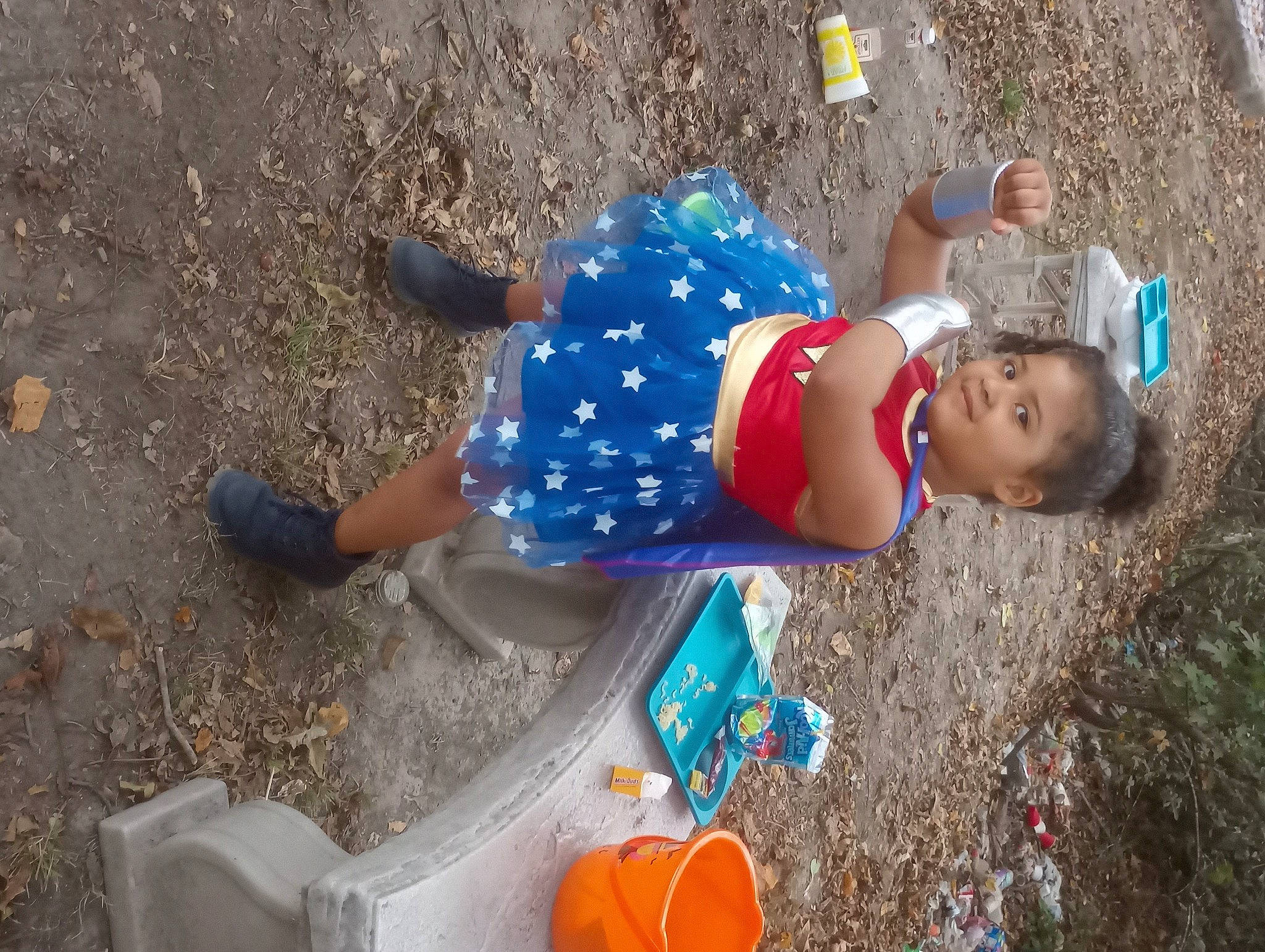 Rachael joined the competition — help win amazing prizes! calabaza, child, concrete, electric_blue, fun, hat, human_leg, joy, leisure, people_in_nature, person, plastic, play, recreation, sand, soil, toddler, water