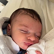 Elion joined the competition — help win amazing prizes! baby, newborn, sleeping, blanket, hand, face, infant, cozy, cute, child, soft, clothing, rest, peaceful, closeup, portrait, skin, indoors, young, toddler