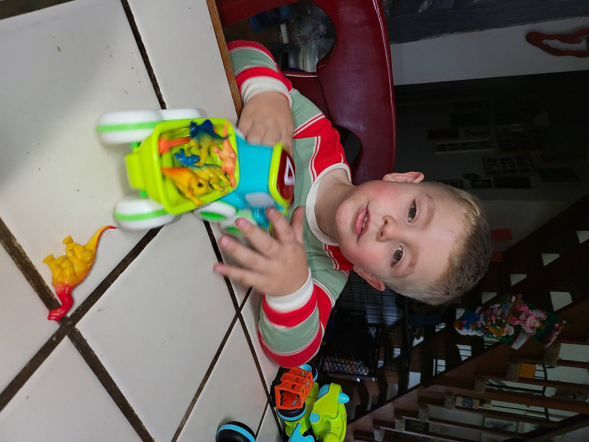 Drew is registered to the contest to win money with this photo: baby, baby_products, baby_toys, child, event, food, fun, happy, leisure, person, plastic, play, room, t_shirt, toddler, toy