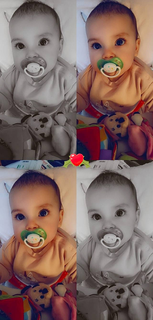 Rachel participe au concours pour gagner de l'argent avec cette photo : art, baby, cheek, child, eye, facial_expression, happy, head, human, mammal, mouth, nose, organ, person, photograph, pink, product, skin, toddler, white