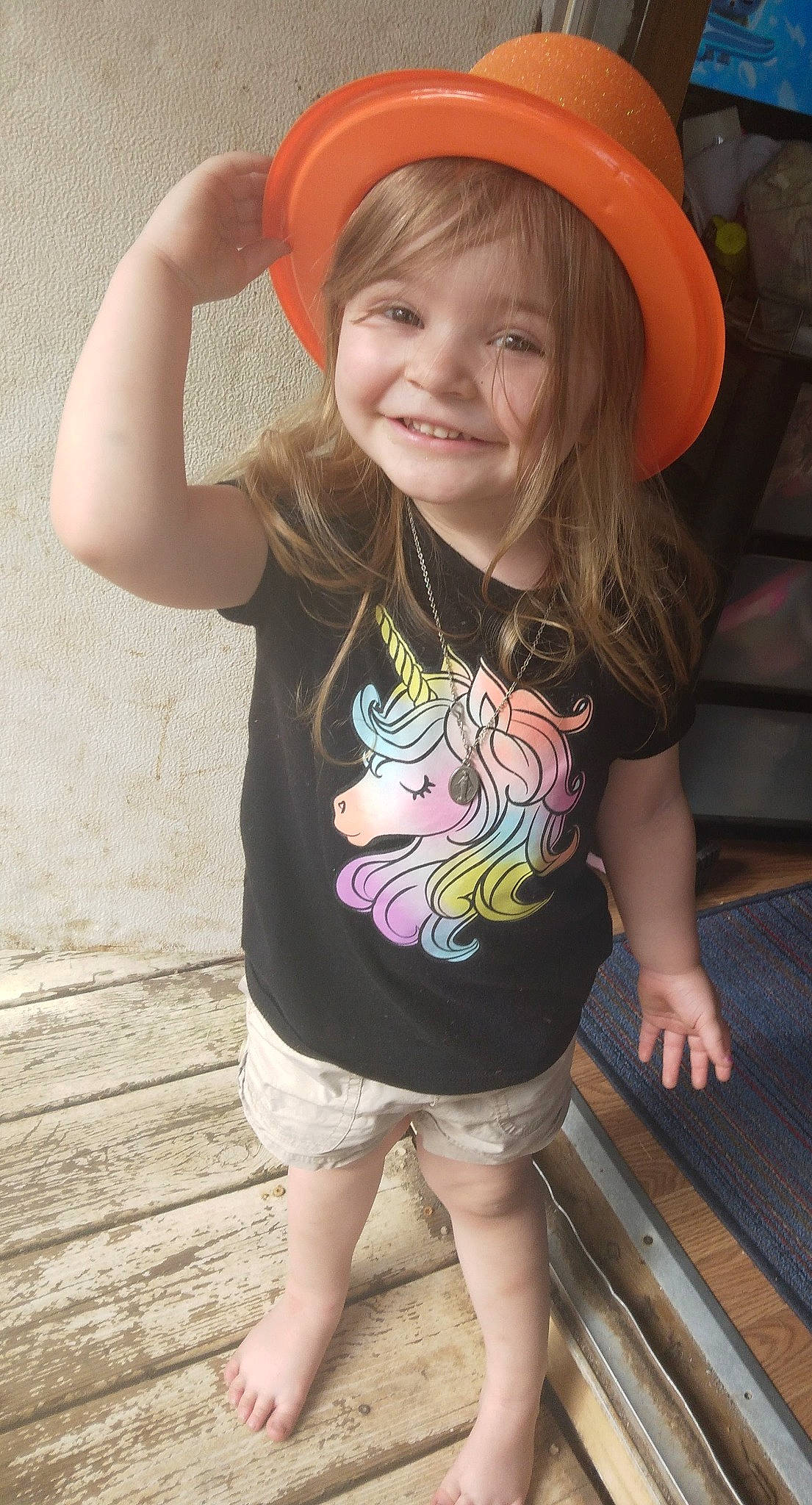 Natalie is registered to the contest to win money with this photo: baby_toddler_clothing, cool, eye, facial_expression, fashion, flash_photography, fun, hairstyle, happy, hat, head, joy, lip, neck, organ, person, pink, skin, sleeve, smile