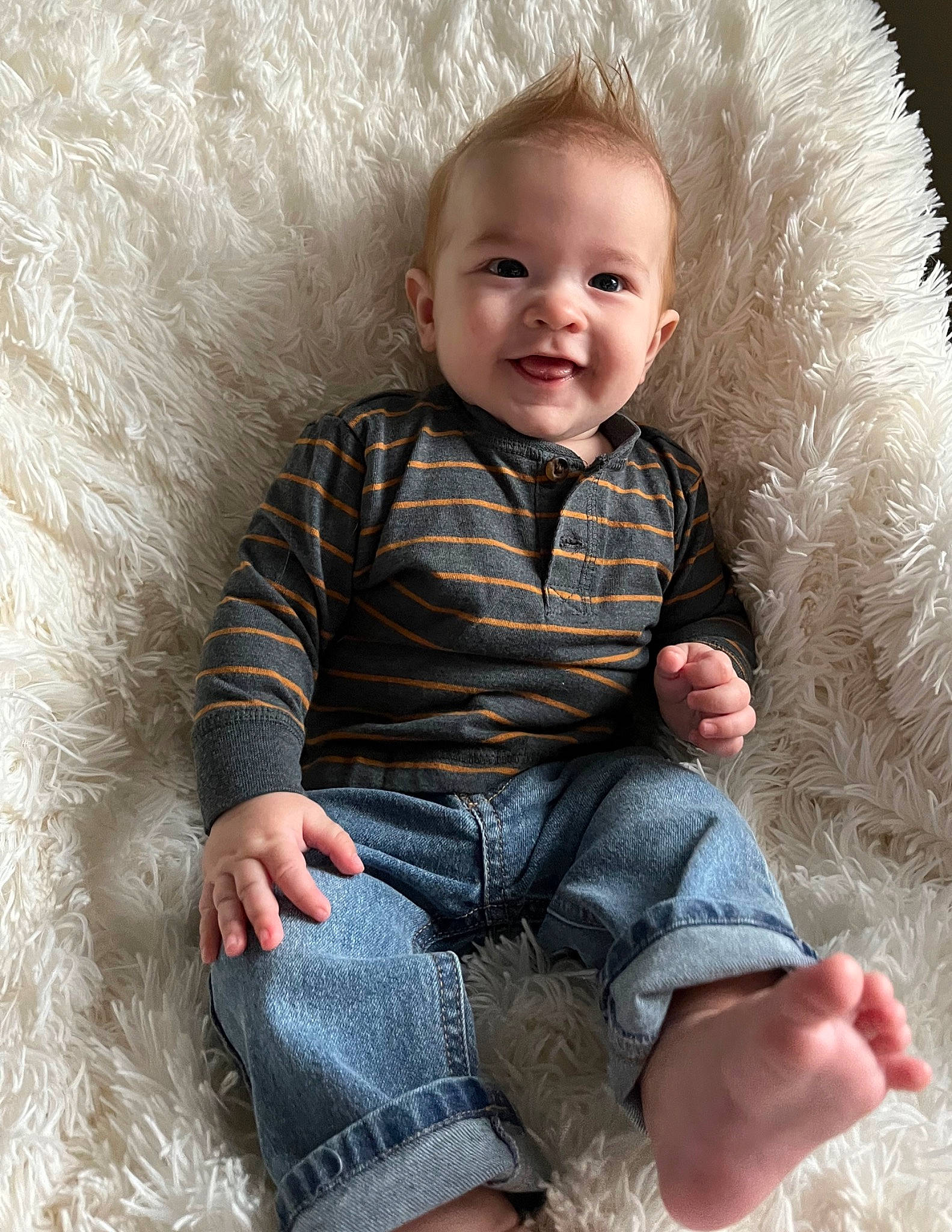 Wylder joined the competition — help win amazing prizes! baby_toddler_clothing, cheek, child, clothing, comfort, denim, eye, face, happy, head, human_body, iris, joy, leg, lip, nose, person, sitting, skin, sleeve