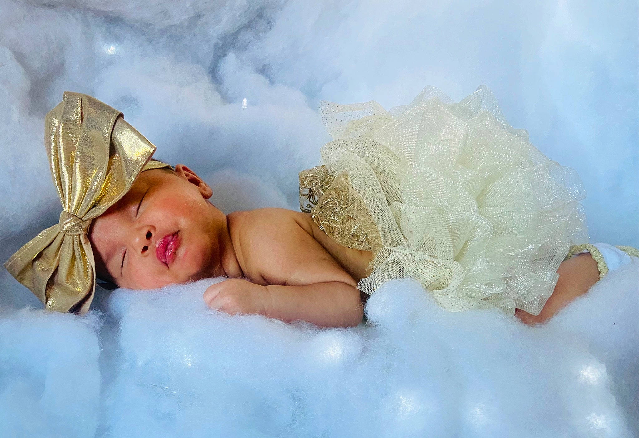 Halo joined the competition — help win amazing prizes! art, baby, baby_toddler_clothing, child, cloud, comfort, eye, facial_expression, flash_photography, fun, happy, hat, head, headgear, headpiece, headwear, linens, person, picture_frame, skin