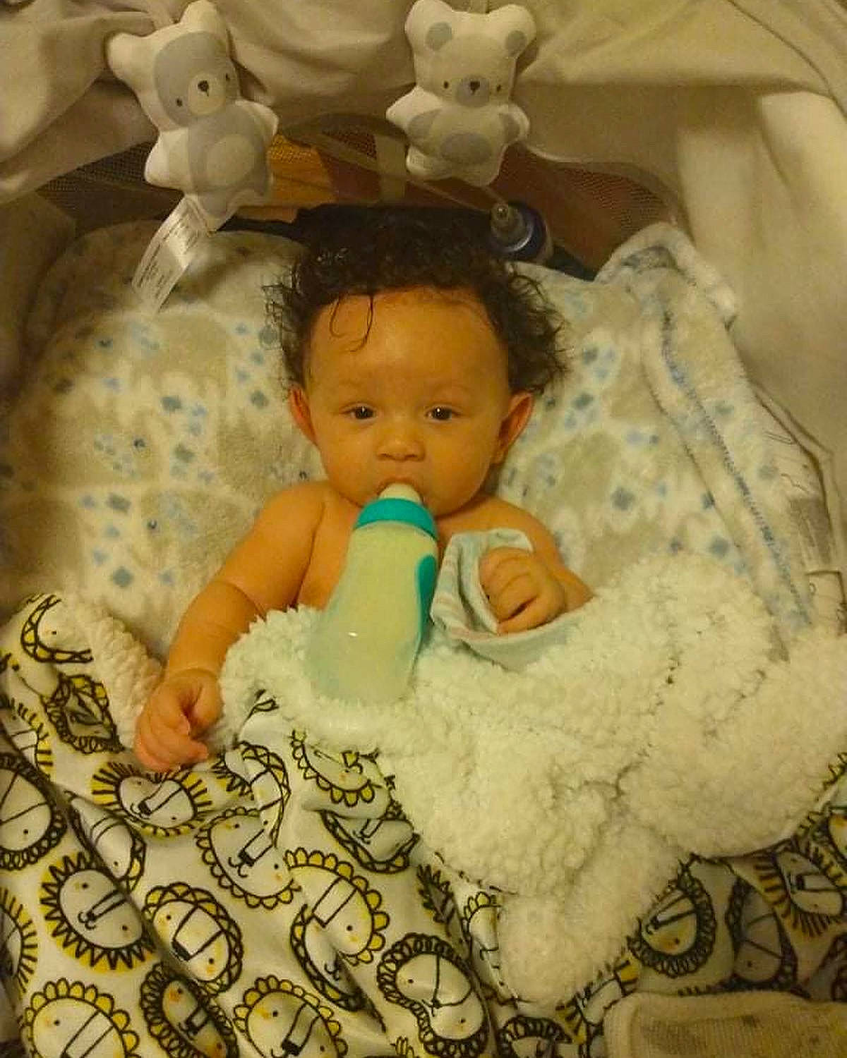 Kenzo joined the competition — help win amazing prizes! baby, baby_products, baby_safety, baby_sleeping, baby_toddler_clothing, bed, bedding, cheek, child, comfort, infant_bed, linens, mammal, organ, person, product, skin, textile, toddler, vertebrate