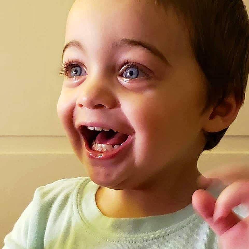 Robert joined the competition — help win amazing prizes! cheek, child, chin, close_up, ear, eye, eyebrow, face, facial_expression, forehead, hair, head, laugh, lip, mouth, nose, organ, person, skin, smile