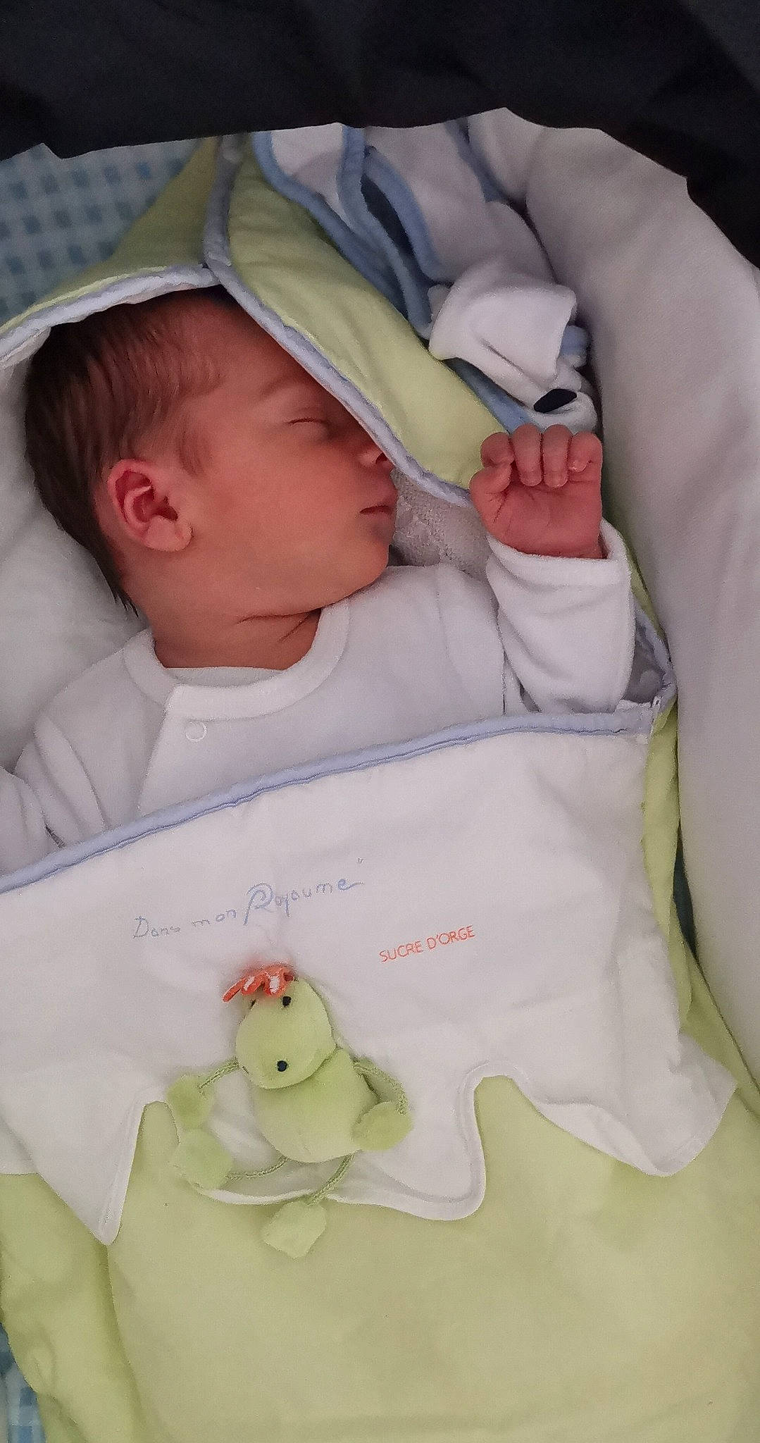 Alec a rejoint le concours — aidez-le/la à gagner de superbes lots ! baby, baby_products, baby_sleeping, bedtime, birth, blanket, child, linens, nap, person, product, skin, sleep, toddler