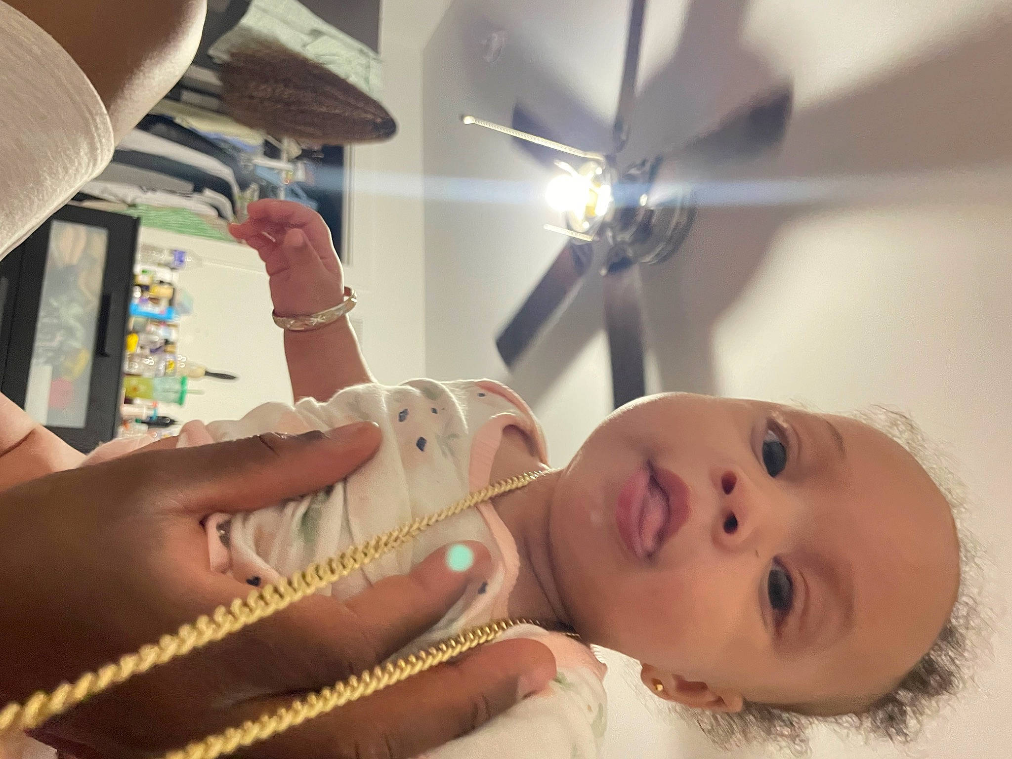 Kayla joined the competition — help win amazing prizes! abdomen, arm, baby, ceiling_fan, chest, child, ear, eyebrow, eyelash, finger, fun, gesture, happy, mouth, nail, nose, person, skin, thumb, toddler