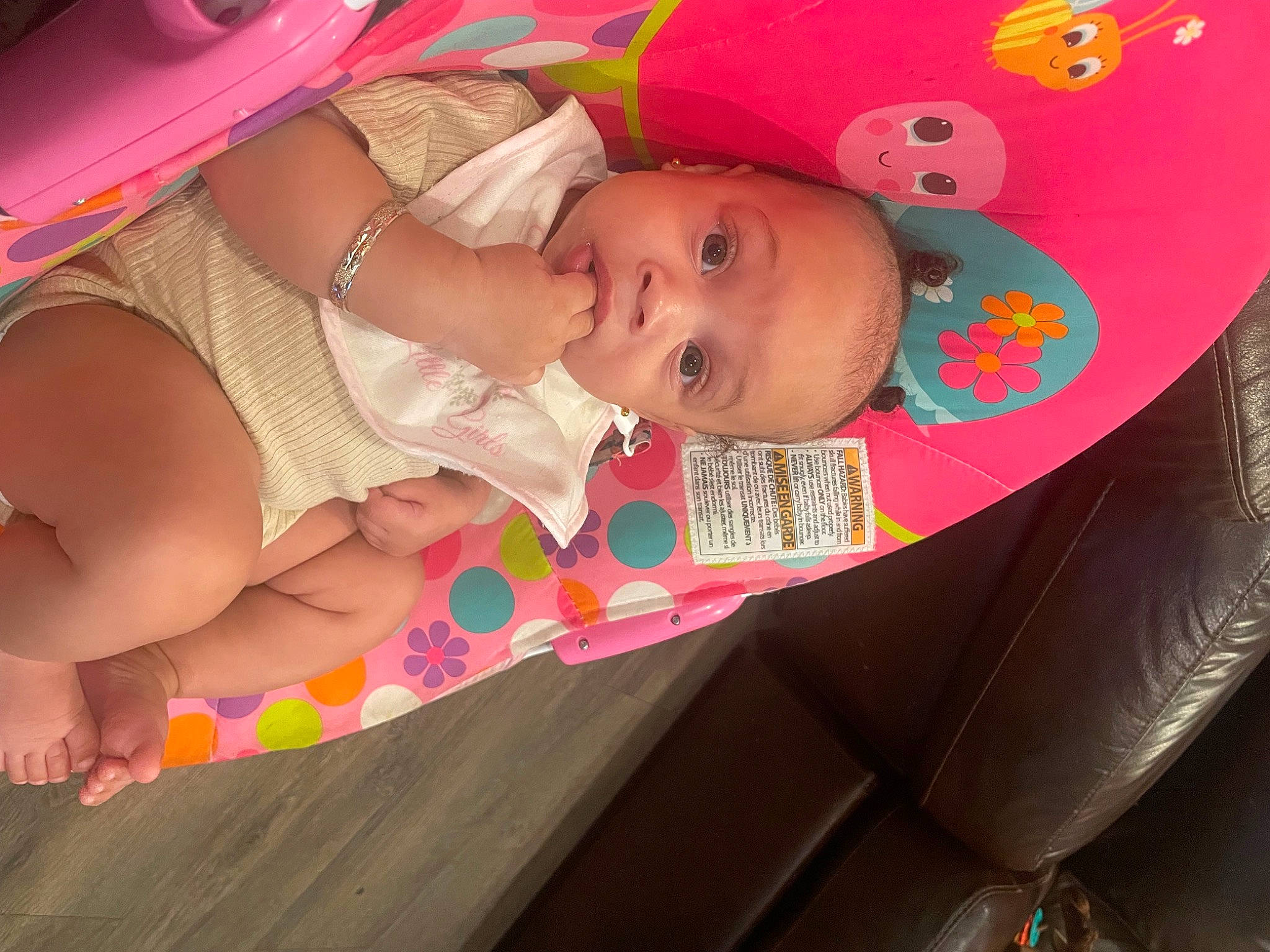 Kayla joined the competition — help win amazing prizes! baby, baby_products, baby_toddler_clothing, beauty, carmine, cheek, chest, child, comfort, fun, happy, magenta, organ, person, pink, red, skin, smile, textile, thigh