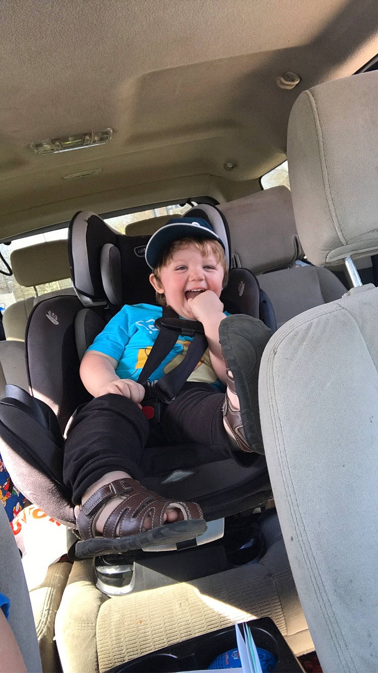 Kolten joined the competition — help win amazing prizes! air_travel, auto_part, automotive_design, automotive_exterior, baby_in_car_seat, car, car_seat, car_seat_cover, comfort, head_restraint, joy, mode_of_transport, motor_vehicle, person, personal_luxury_car, seat_belt, steering_part, steering_wheel, toddler, vehicle