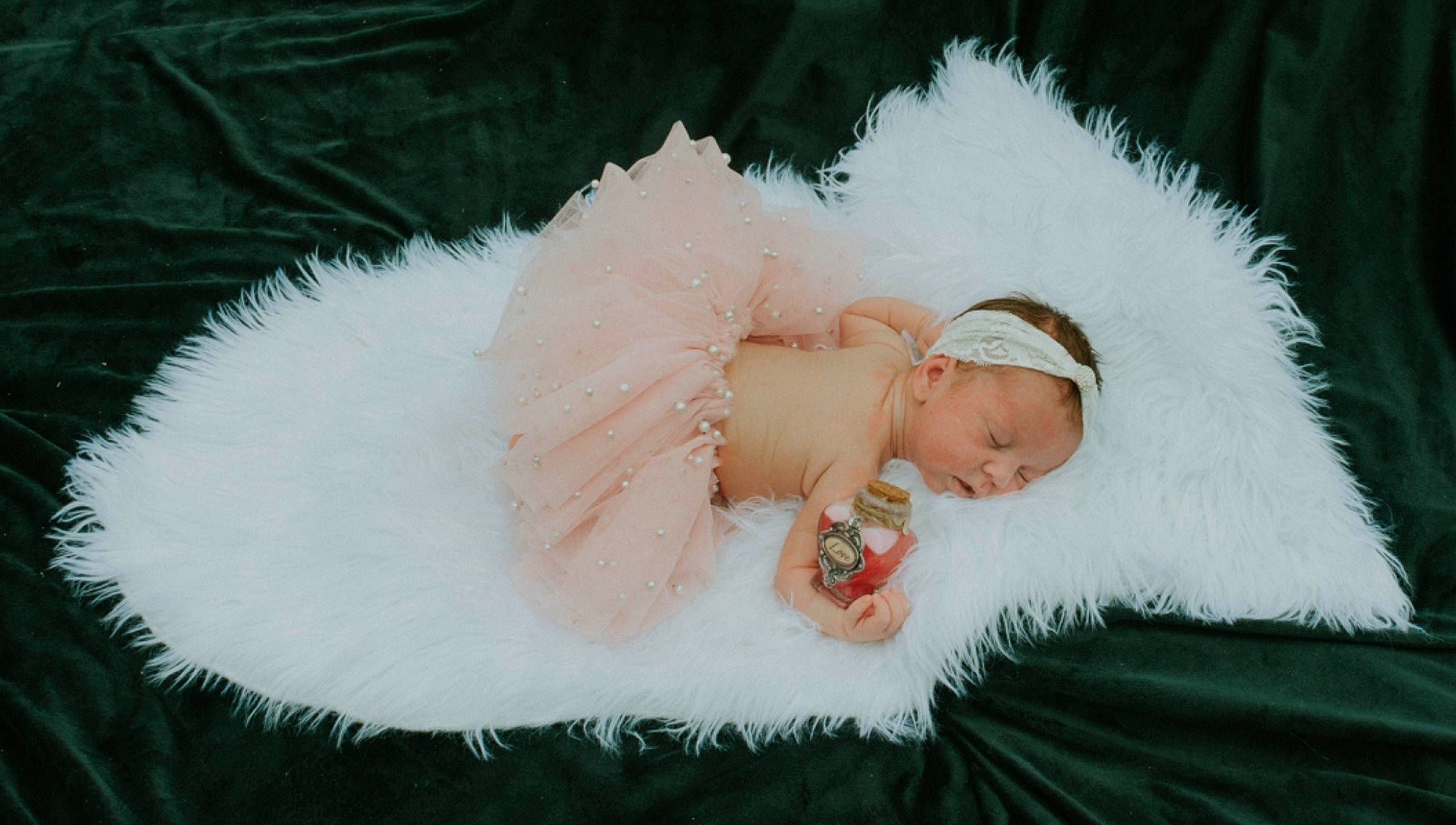 Scarlytt joined the competition — help win amazing prizes! angel, baby, baby_toddler_clothing, bridal_accessory, cap, child, costume, costume_hat, embellishment, event, fashion_accessory, fur, fur_clothing, grass, happy, hat, headgear, headpiece, person, pink
