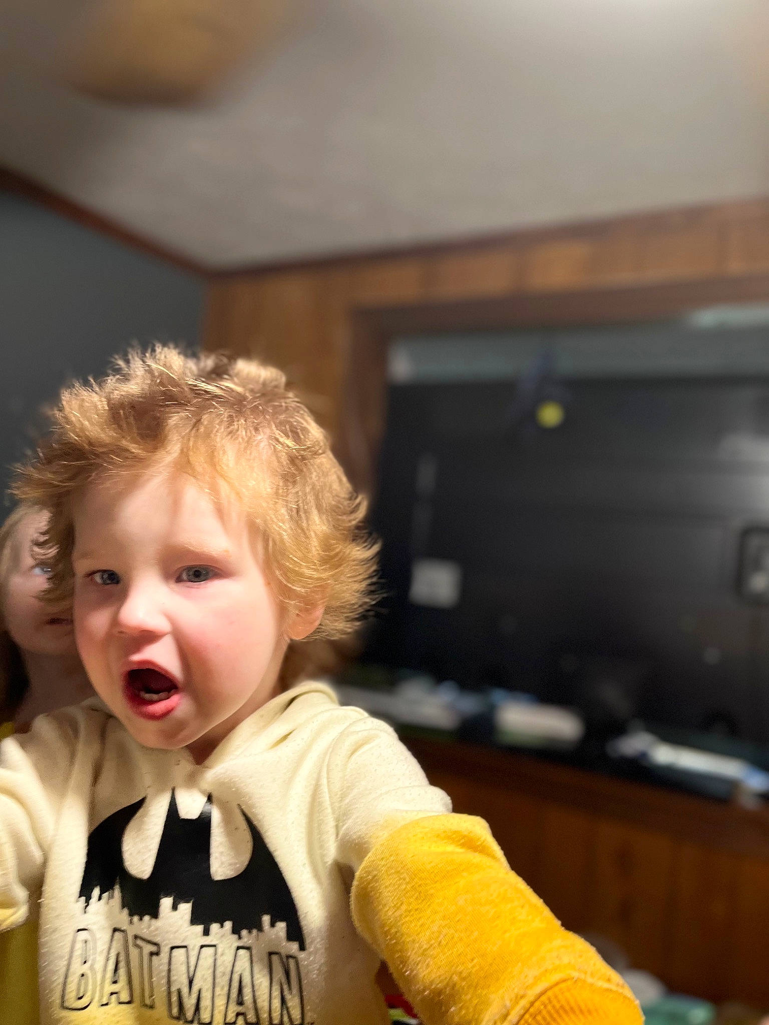 Jasper joined the competition — help win amazing prizes! arm, chair, cheek, child, couch, fun, fur, gesture, happy, home_appliance, hoodie, laugh, person, portrait_photography, room, sitting, sleeve, t_shirt, television, toddler