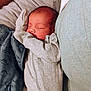 newborn, baby, sleeping, onesie, blanket, cushion, soft, cozy, indoors, child, infant, peaceful, resting, cute, portrait, young, bed, fabric, warm, comfort