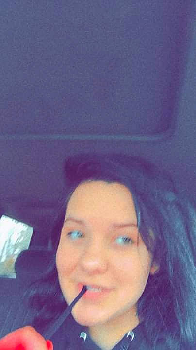 Cierra is registered to the contest to win money with this photo: black_hair, cheek, chin, eye, eyebrow, face, forehead, hair, hairstyle, head, jaw, joy, lip, long_hair, mouth, neck, nose, person, photography, purple