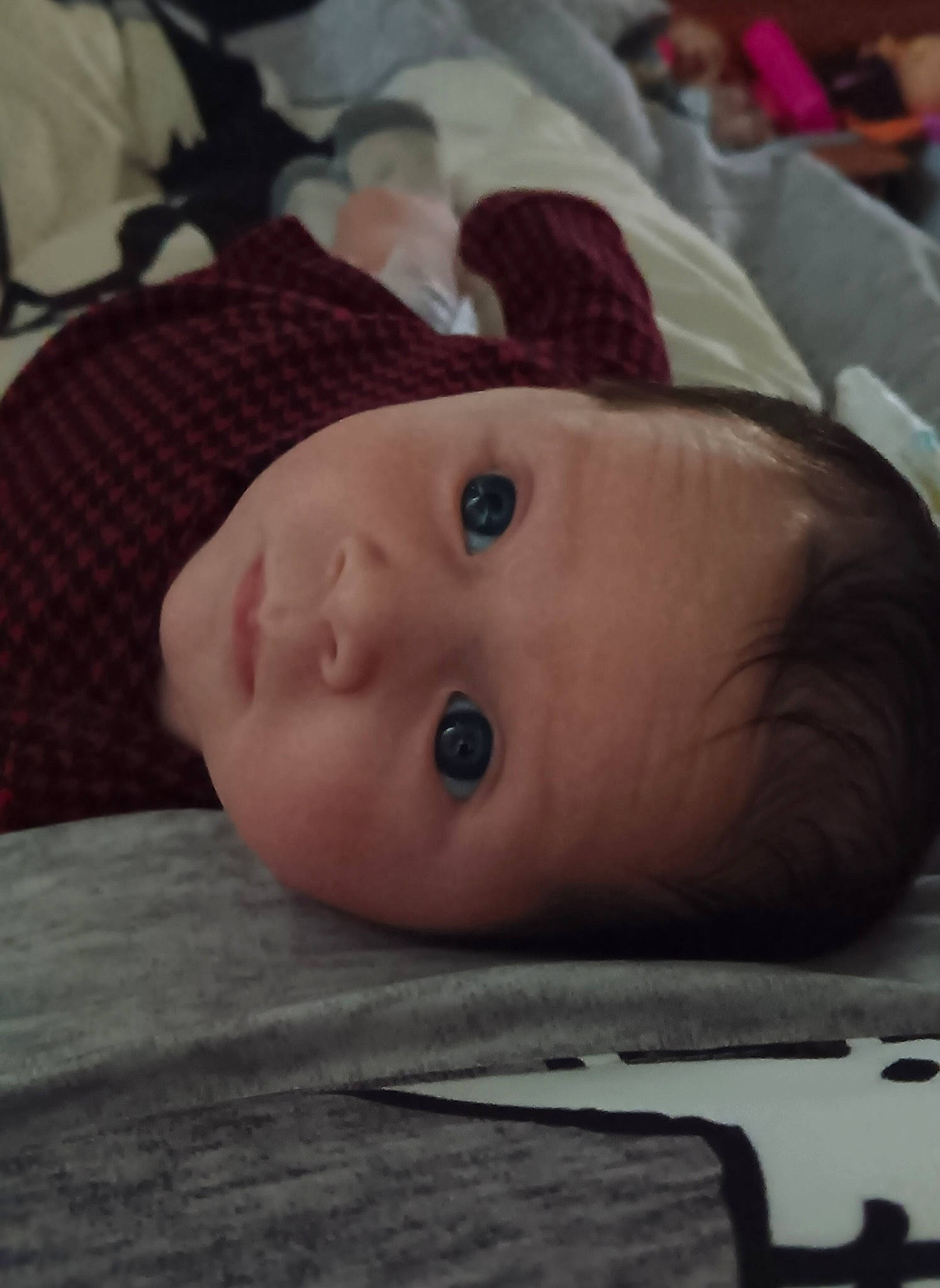 Aurora joined the competition — help win amazing prizes! baby, baby_toddler_clothing, cheek, child, comfort, eyelash, flash_photography, happy, iris, lip, nose, person, portrait_photography, room, sleeve, smile, toddler, wood