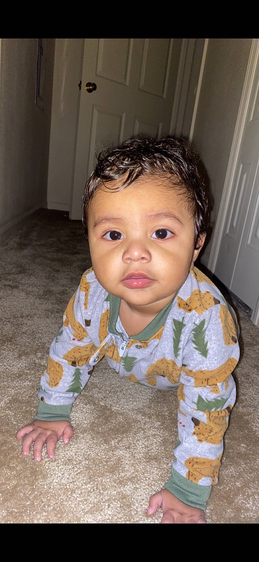 Rhzale is registered to the contest to win money with this photo: baby_toddler_clothing, cheek, chin, door, eye, eyebrow, finger, floor, flooring, forehead, fun, hair, head, iris, lip, mouth, nose, person, skin, sleeve