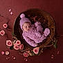 Jasmine is registered to the contest to win money with this photo: baby, newborn, sleeping, pink, knitted_outfit, hat, wooden_bowl, roses, rose_petals, flowers, portrait, studio, cute, peaceful, infant, cozy, floral_arrangement, soft_lighting, decorative, artistic