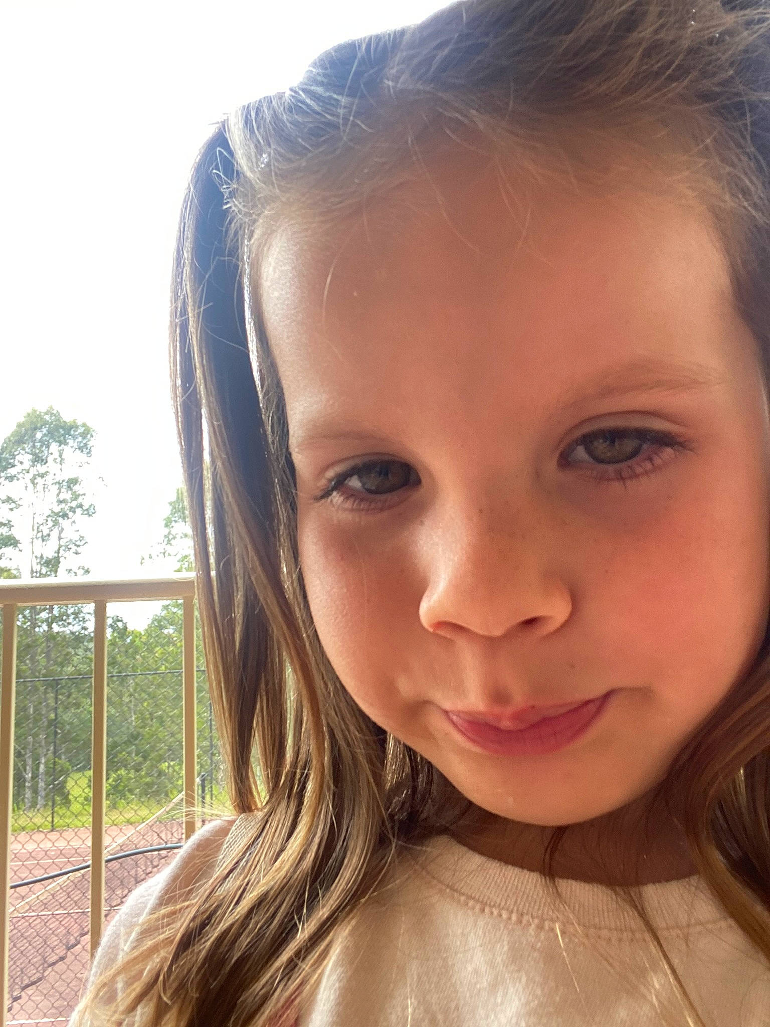 Bailee is registered to the contest to win money with this photo: beauty, cheek, child, ear, eyelash, flash_photography, fun, grass, happy, iris, jaw, lip, long_hair, neck, nose, person, skin, sky, sunlight, toddler