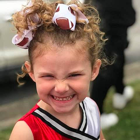 Blake joined the competition — help win amazing prizes! blond, brown_hair, child, chin, ear, eyebrow, eyelash, eyewear, fashion_accessory, fun, hair_tie, hairstyle, happy, head, headband, headpiece, joy, person, personal_protective_equipment, smile