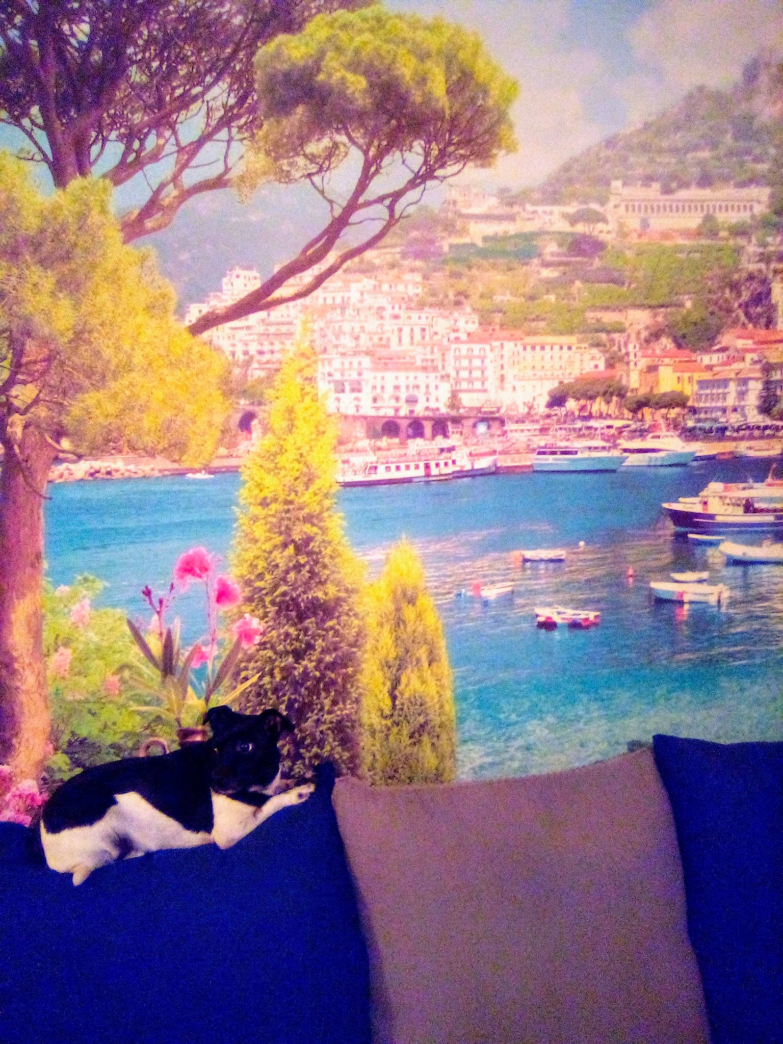 Sultane a rejoint le concours — aidez-le/la à gagner de superbes lots ! acrylic_paint, art, artwork, landscape, paint, painting, pink, plant, reflection, sky, spring, summer, tree, water, watercolor_paint, world