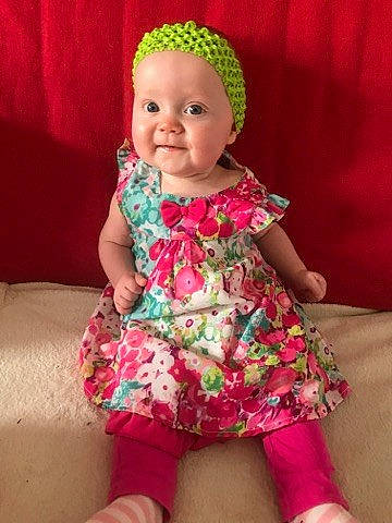 Nathaëlle a rejoint le concours — aidez-le/la à gagner de superbes lots ! child, clothing, doll, dress, infant, pink, toddler, toy