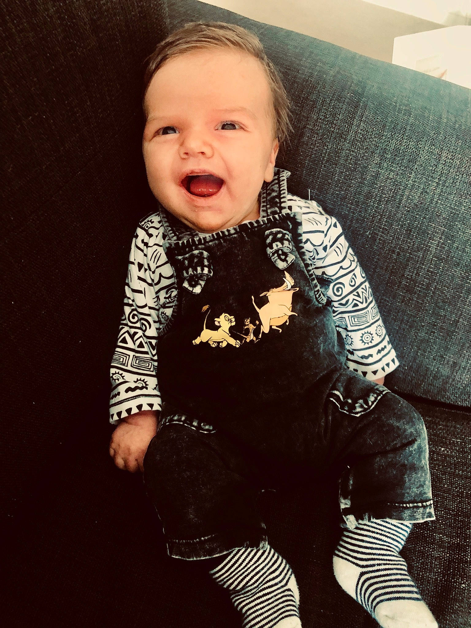 Banks joined the competition — help win amazing prizes! baby, baby_toddler_clothing, cheek, child, child_model, face, head, leggings, person, sitting, skin, sleeve, smile, standing, toddler