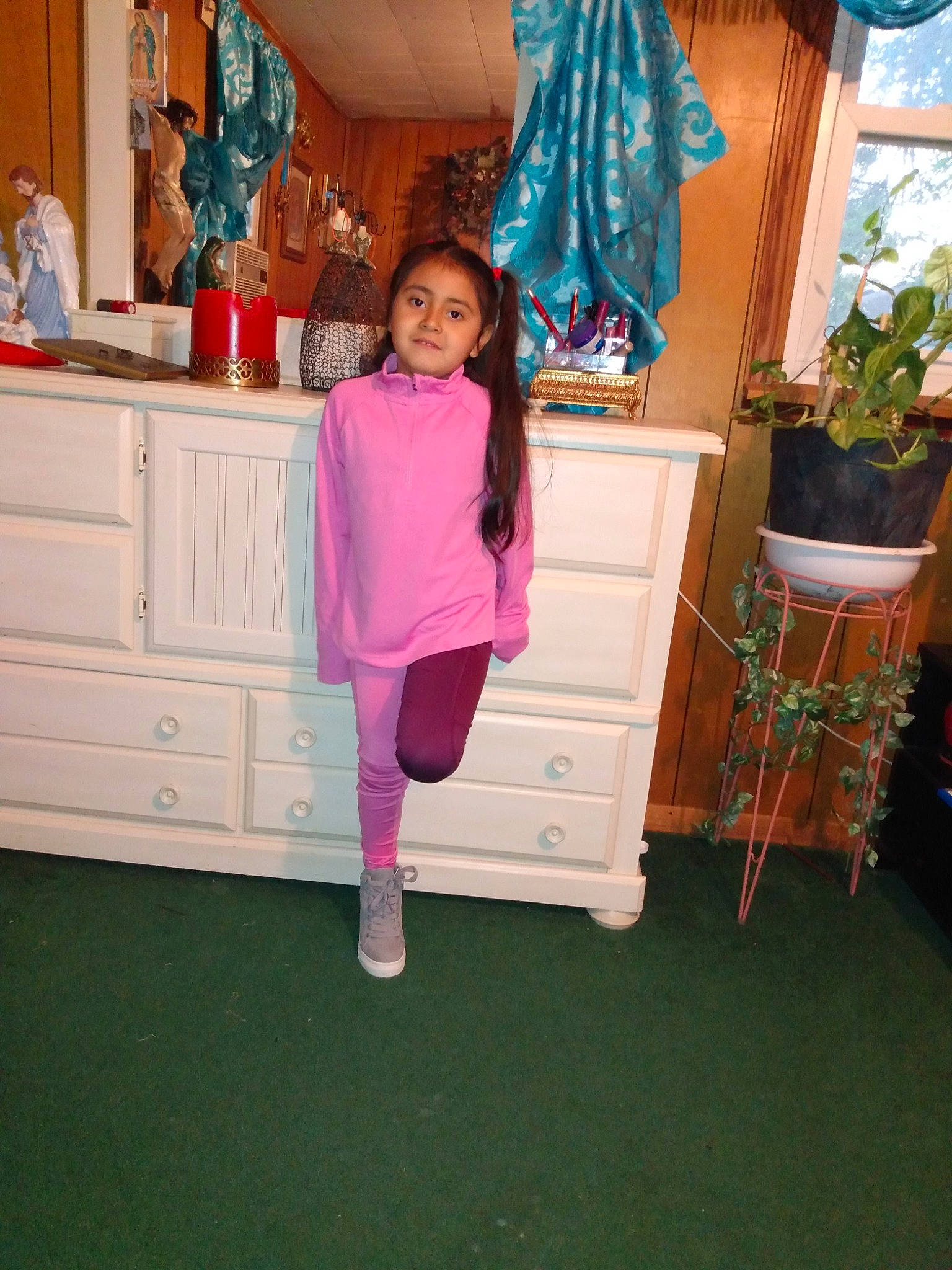 Emaiah joined the competition — help win amazing prizes! blue, cabinetry, chest_of_drawers, cupboard, drawer, dresser, floor, flooring, flowerpot, furniture, houseplant, interior_design, joy, person, pink, plant, property, purple, shelf, textile