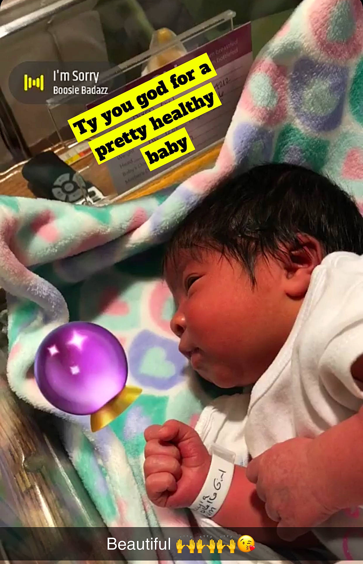 Fortune is registered to the contest to win money with this photo: baby, baby_toddler_clothing, ball, child, easter, finger, font, fun, green, hand, happy, illustration, leisure, magenta, person, photo_caption, play, publication, snapshot, toddler