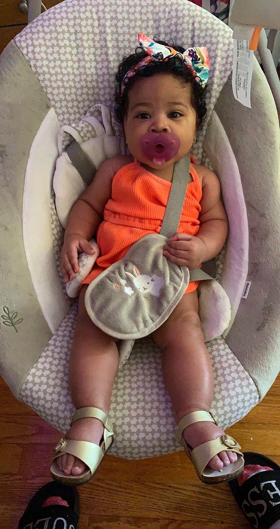 Fortune joined the competition — help win amazing prizes! baby, baby_carriage, baby_toddler_clothing, cap, chair, child, comfort, eye, face, head, human_body, knee, lap, leg, mouth, person, pink, skin, thigh, toddler