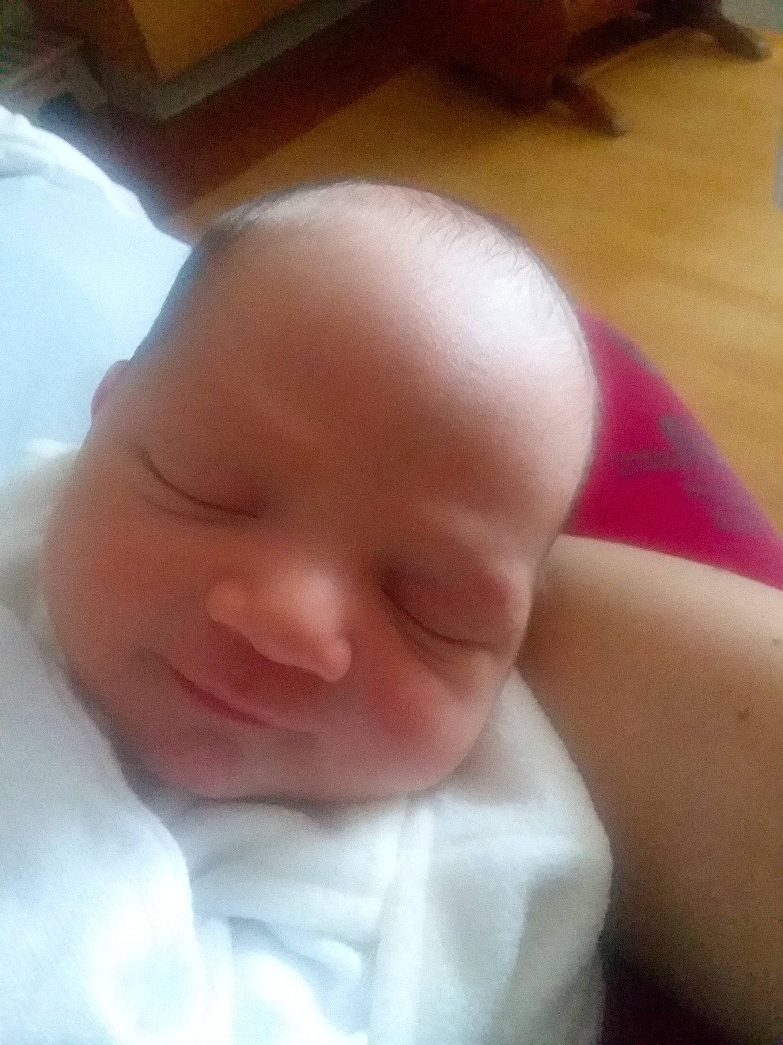 Kodi joined the competition — help win amazing prizes! baby, cheek, child, chin, face, finger, hand, head, lip, mouth, nose, person, skin, smile, toddler