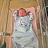 Tobias participe au concours pour gagner de l'argent avec cette photo : newborn, baby, sleeping, hospital, bassinet, blanket, clothing, infant, face, peaceful, indoors, person, portrait, cute, baby_bed, baby_clothes, hospital_room, resting, child, crib