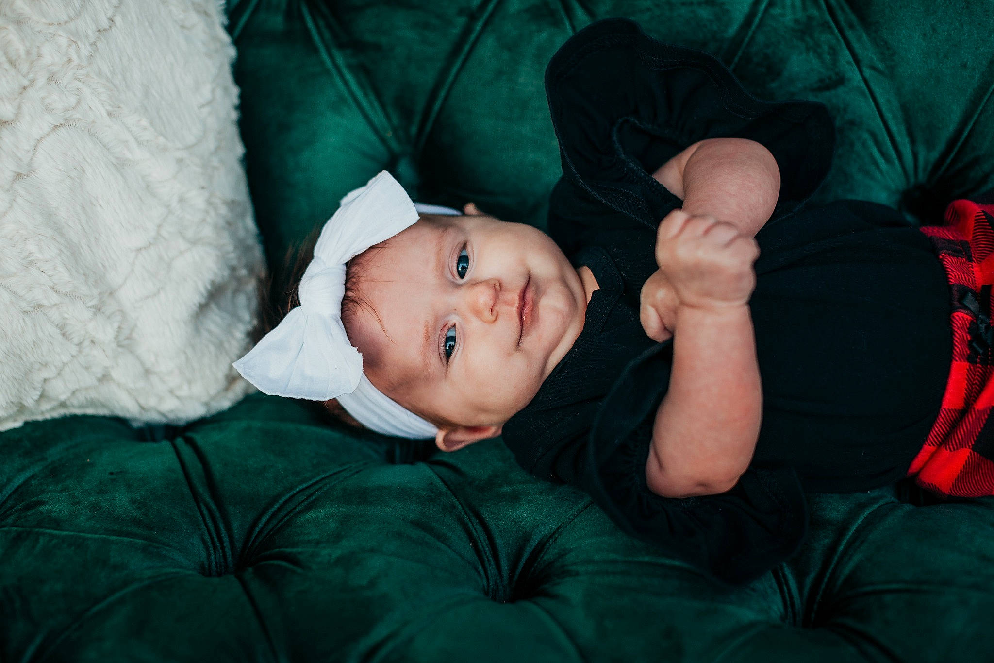 Aryanna joined the competition — help win amazing prizes! baby, baby_toddler_clothing, child, comfort, eye, headwear, mouth, person, toddler