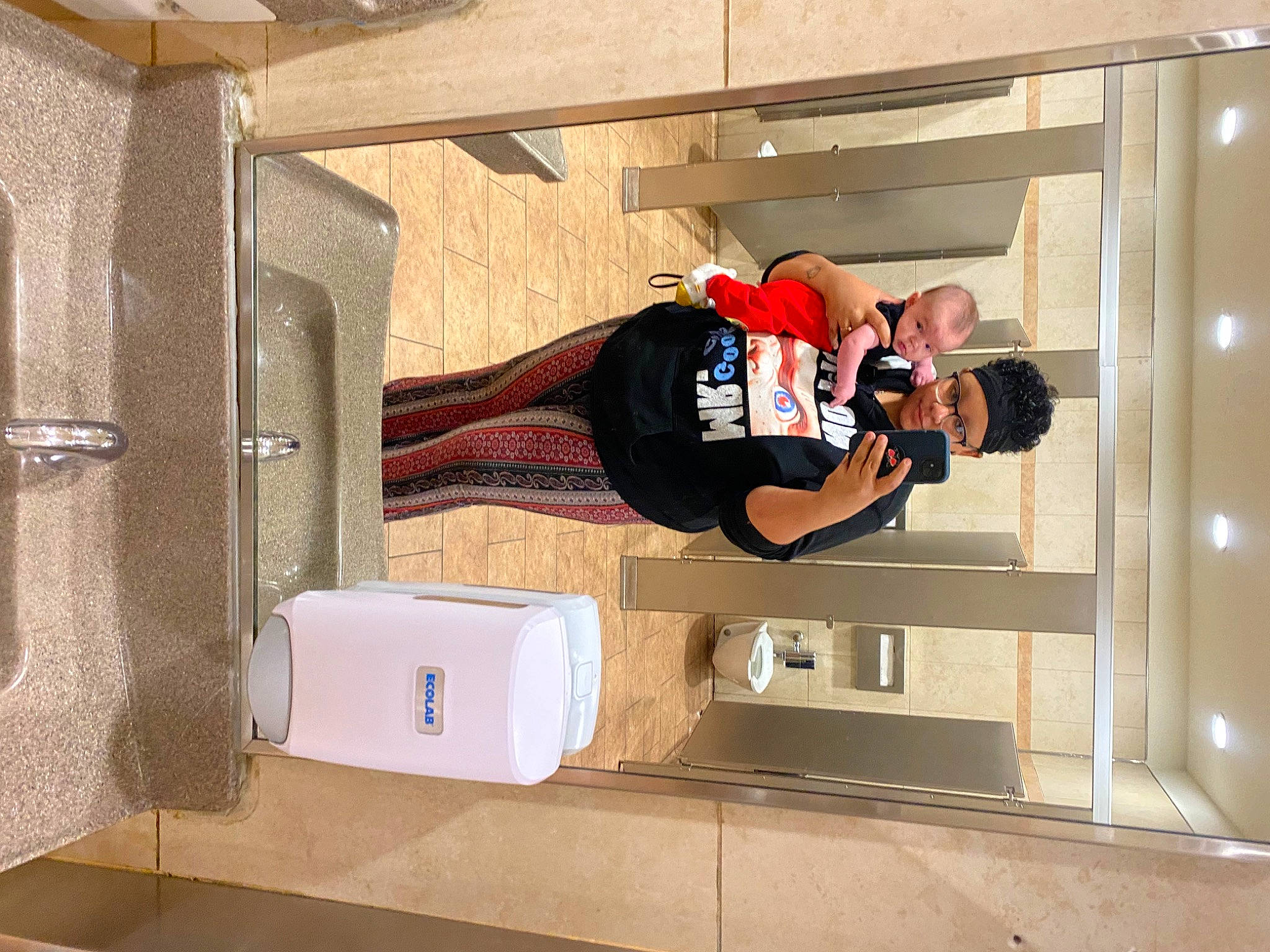 April is registered to the contest to win money with this photo: bag, building, cabinetry, ceiling, comfort, elbow, floor, flooring, hardwood, headwear, house, joy, luggage_and_bags, machine, person, plywood, room, shelf, shelving, sportswear