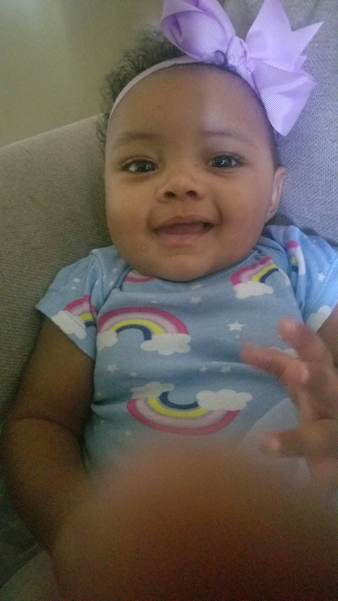 Izabel joined the competition — help win amazing prizes! baby, cheek, child, chin, eye, eyebrow, face, facial_expression, forehead, fun, head, headgear, joy, lip, mouth, nose, person, pink, product, skin