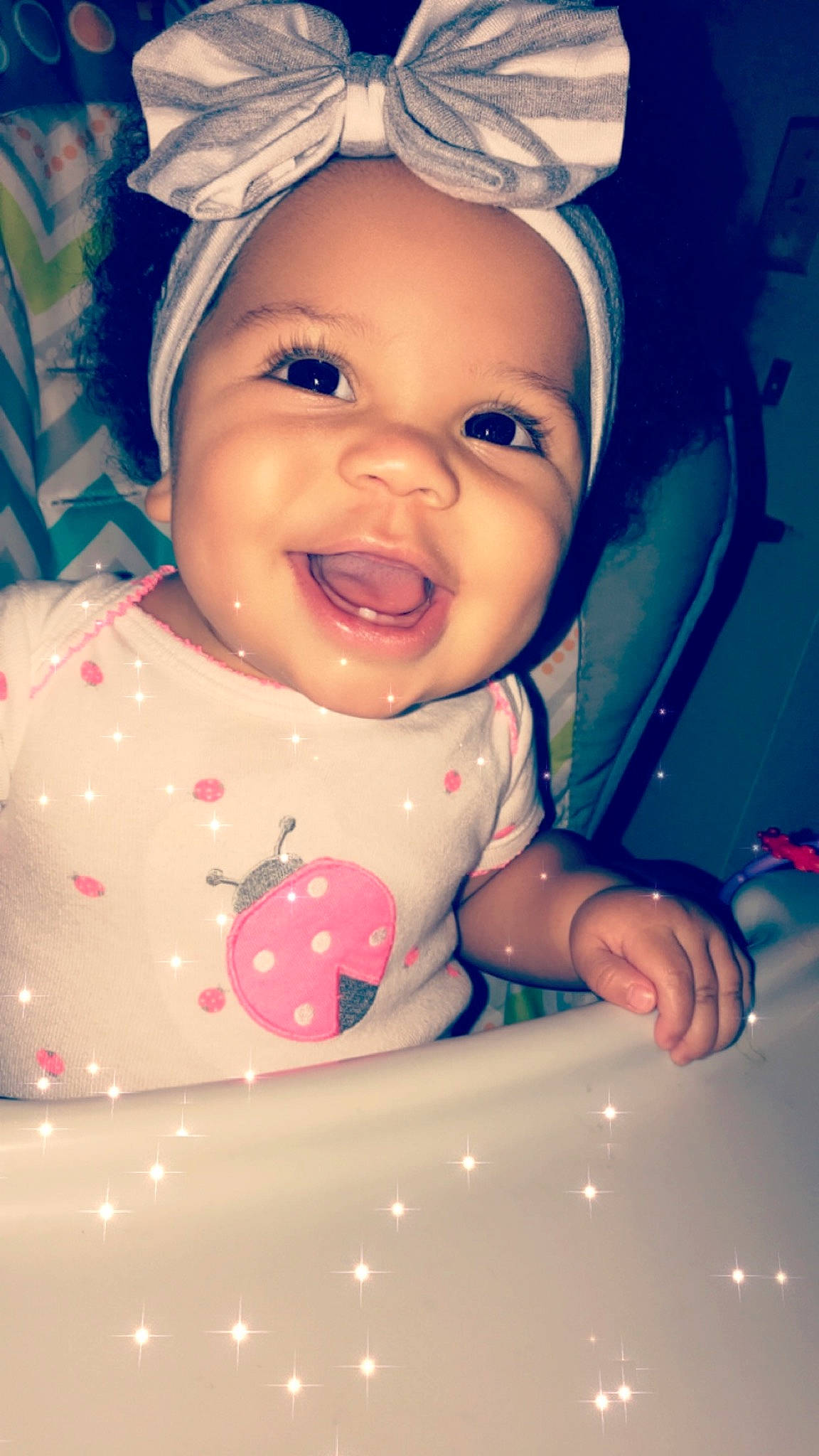 Aliyah is registered to the contest to win money with this photo: baby, baby_laughing, beauty, blond, cheek, child, eye, face, facial_expression, fun, happy, head, laugh, lip, nose, person, pink, play, skin, smile