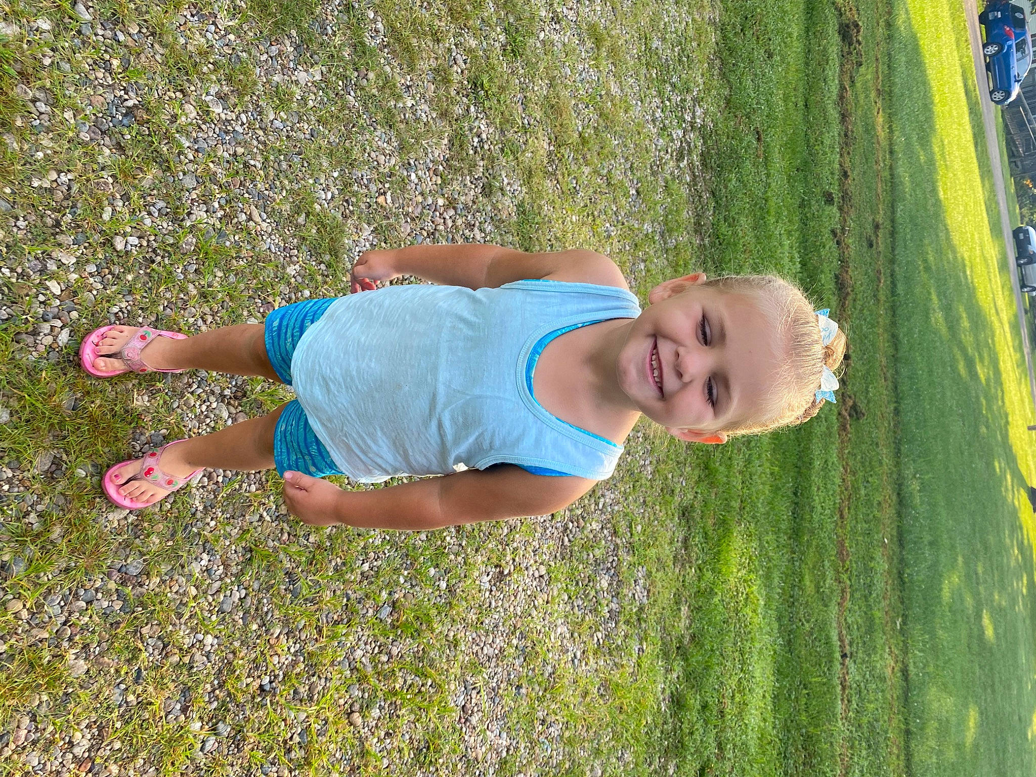 Jaylee joined the competition — help win amazing prizes! azure, elbow, electric_blue, fun, grass, grass_family, grassland, green, happy, human_body, human_leg, joy, lawn, leisure, meadow, people_in_nature, person, plant, recreation, summer