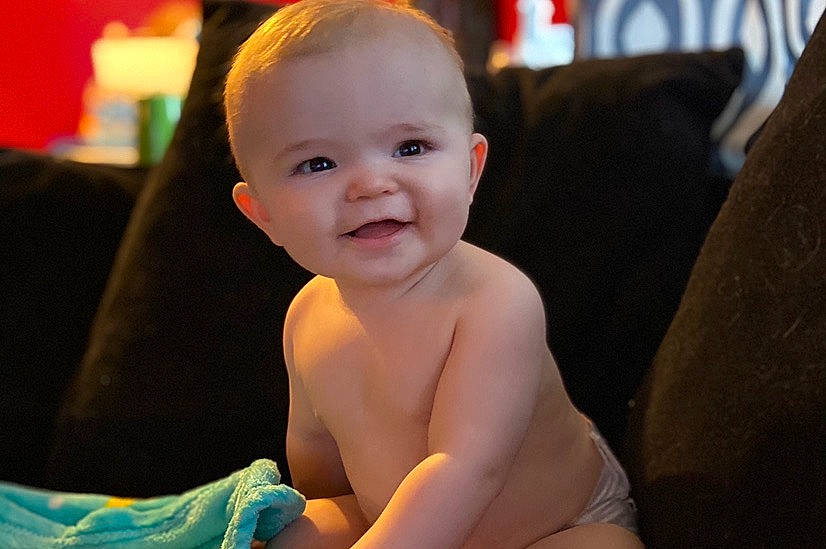 Cullen joined the competition — help win amazing prizes! baby, beauty, cheek, child, ear, eye, face, fun, head, human, iris, joy, lip, mouth, person, sitting, skin, smile, toddler, vacation