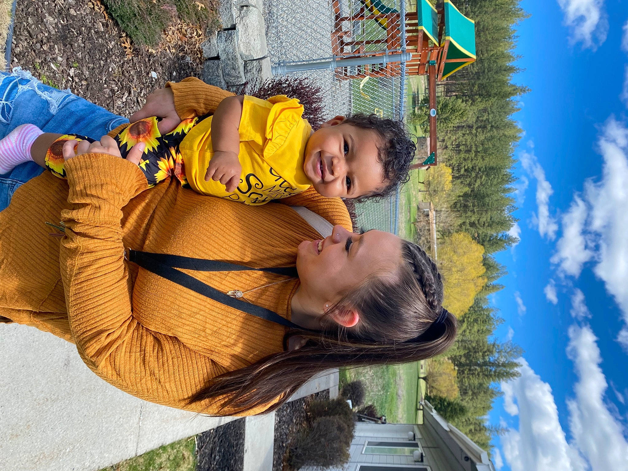 Maliah is registered to the contest to win money with this photo: baby, blue, child, cloud, fun, grass, green, happy, joy, leisure, people_in_nature, person, plant, sky, smile, spring, toddler, travel, tree, vacation