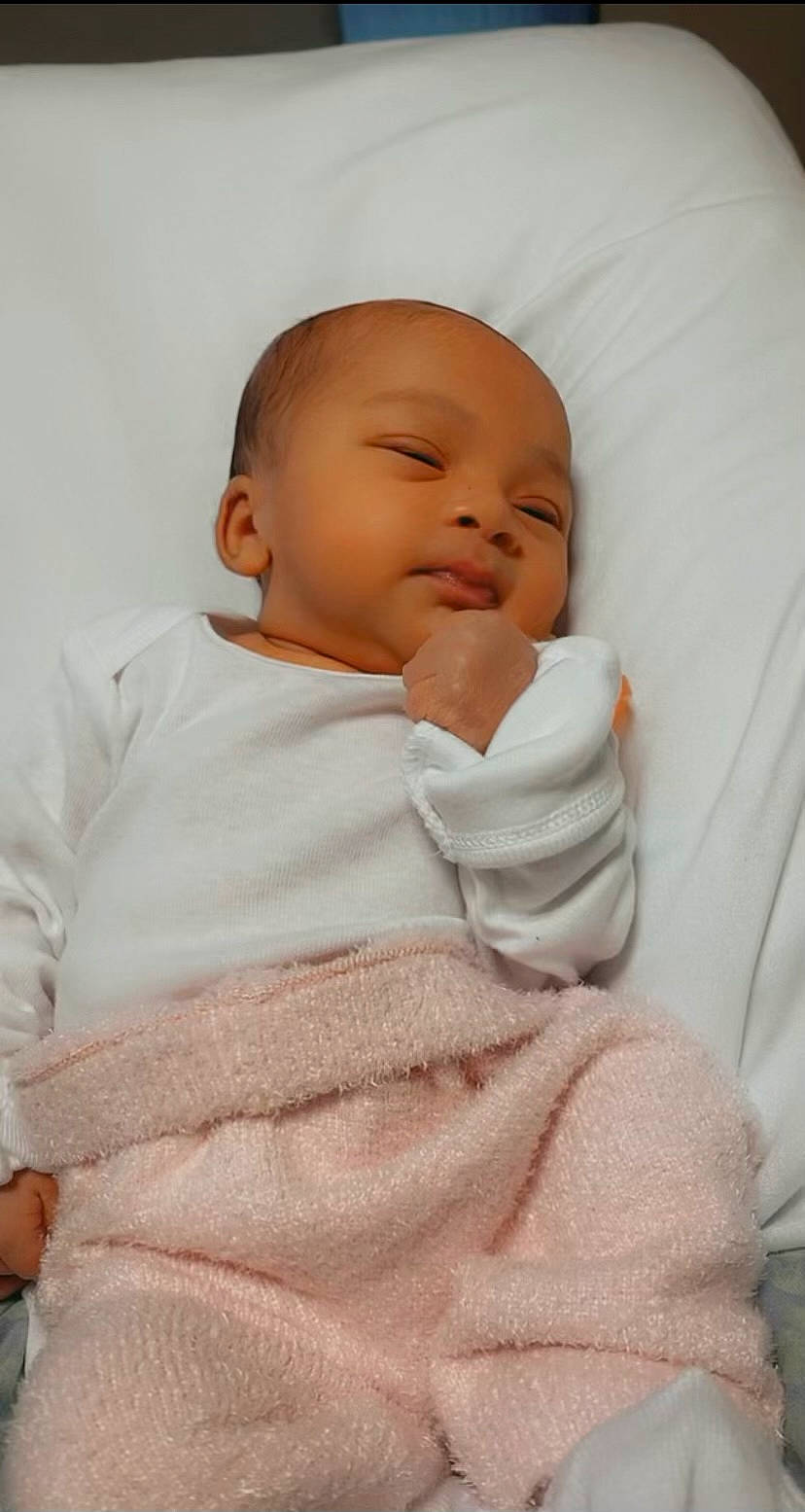 Jream joined the competition — help win amazing prizes! baby, baby_sleeping, baby_toddler_clothing, cheek, child, chin, collar, comfort, face, linens, lip, nose, peach, person, product, room, skin, sleeve, smile, textile