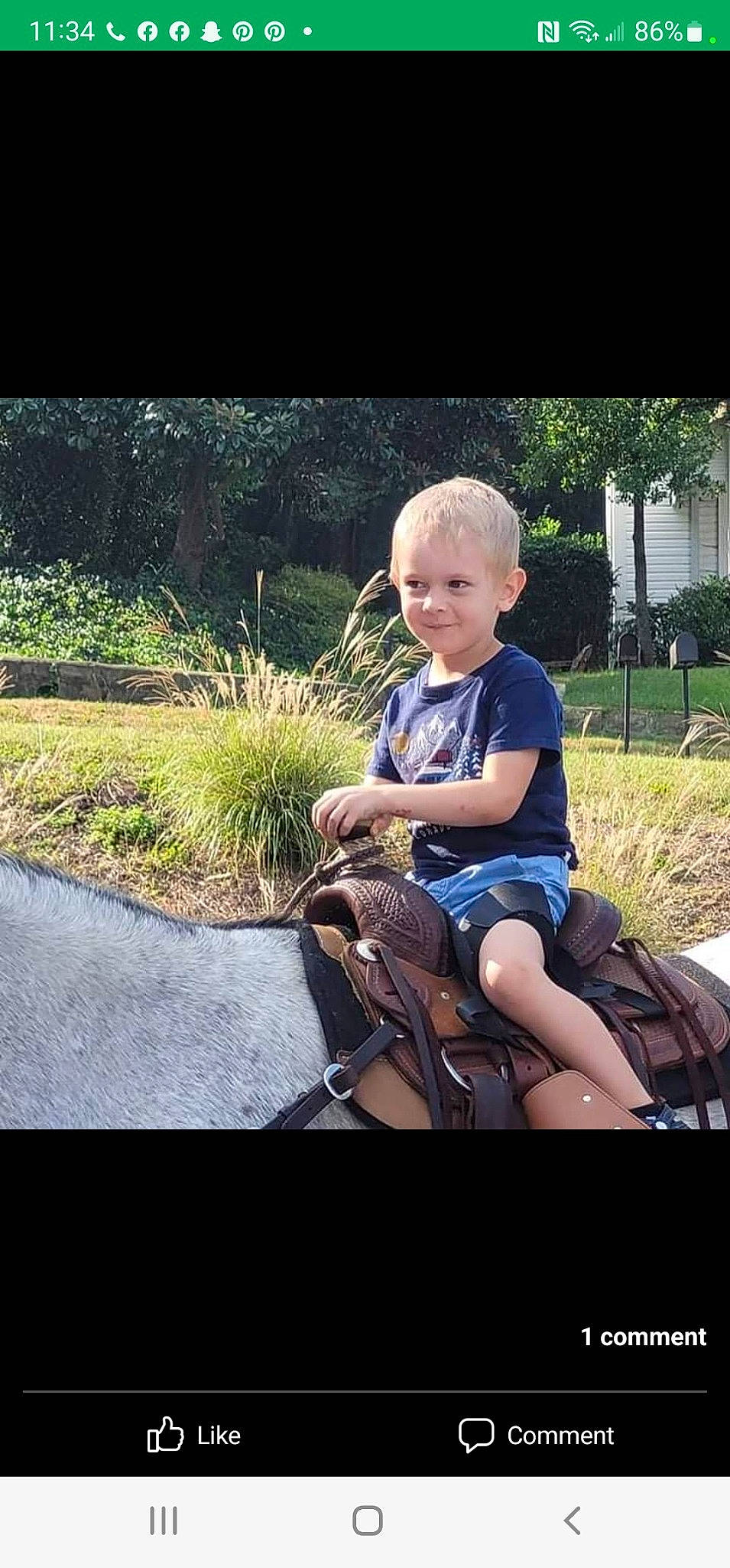 Phillip is registered to the contest to win money with this photo: baby_carriage, baby_products, blond, cool, electric_blue, eyewear, fun, grass, happy, human_leg, joy, landscape, lap, leisure, people_in_nature, person, plant, recreation, t_shirt, tints_and_shades