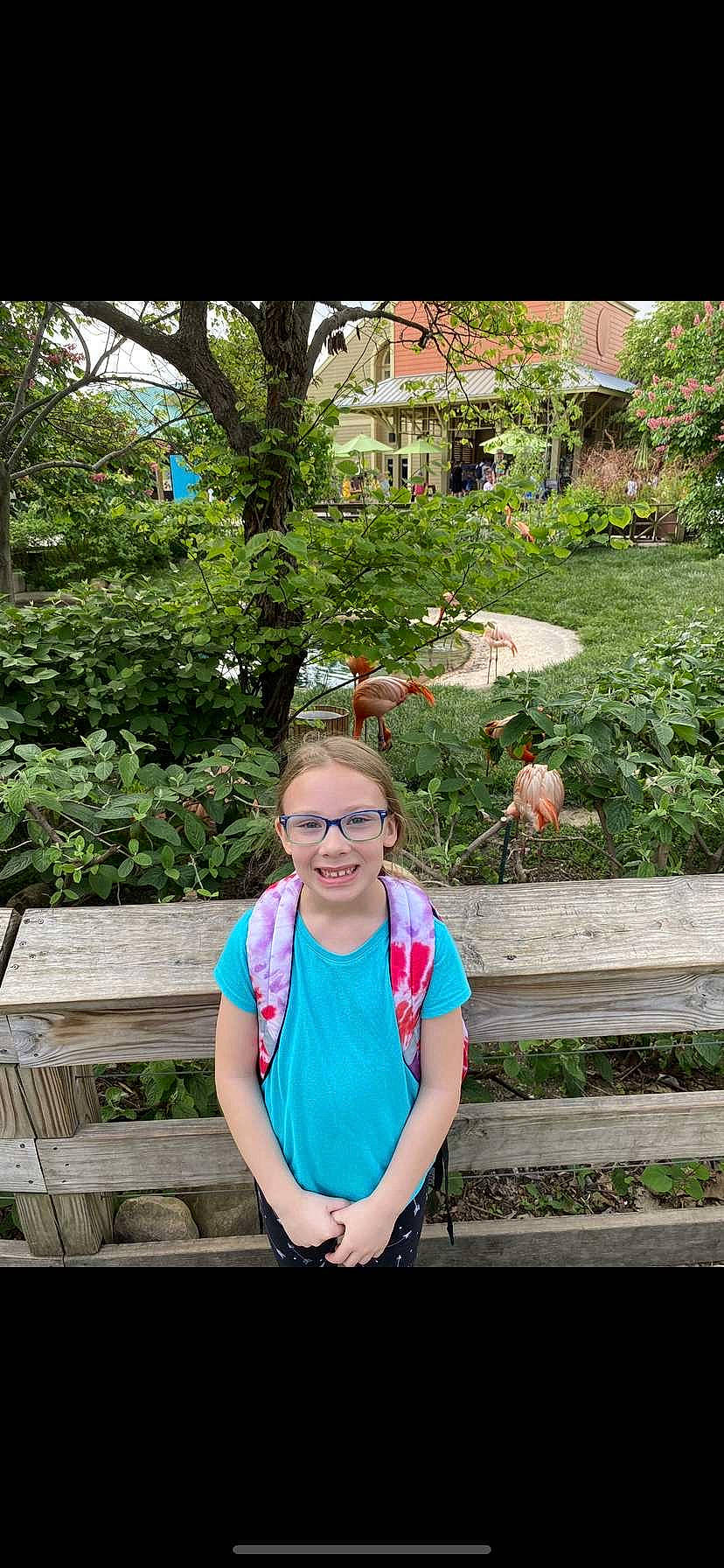 Braylee joined the competition — help win amazing prizes! botany, electric_blue, eyewear, fun, glasses, grass, happy, joy, landscape, leisure, people_in_nature, person, plant, public_space, recreation, shrub, smile, summer, travel, tree