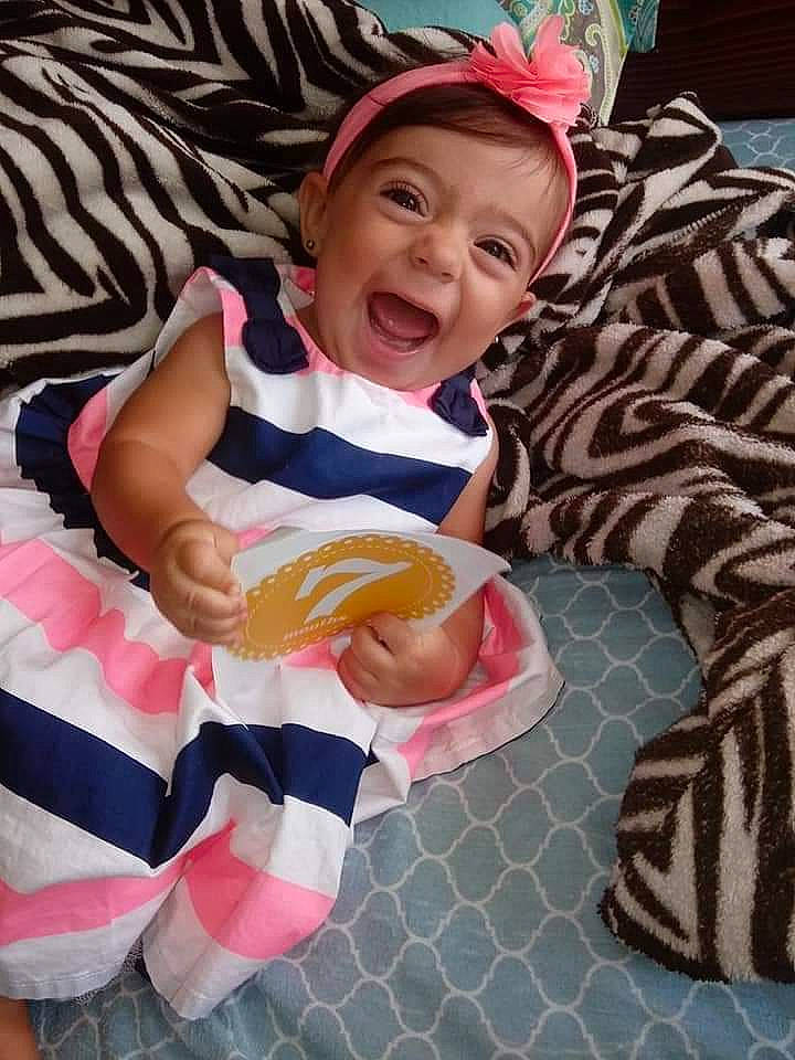 Katerina joined the competition — help win amazing prizes! baby, baby_toddler_clothing, child, person, pink, play, toddler