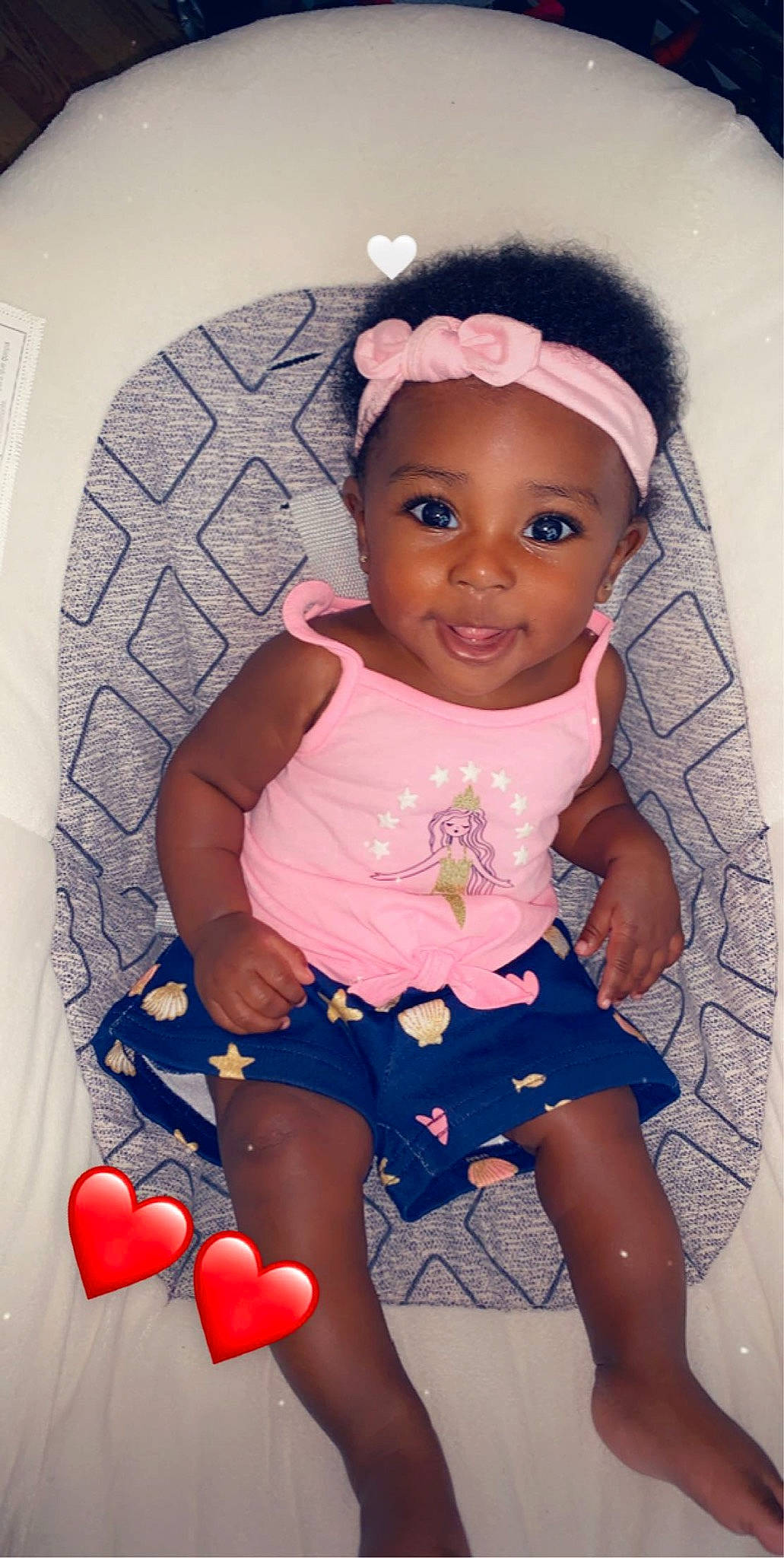 Halo joined the competition — help win amazing prizes! baby, baby_toddler_clothing, black_hair, cheek, child, hair_accessory, headband, headgear, headwear, joy, person, pink, skin, toddler