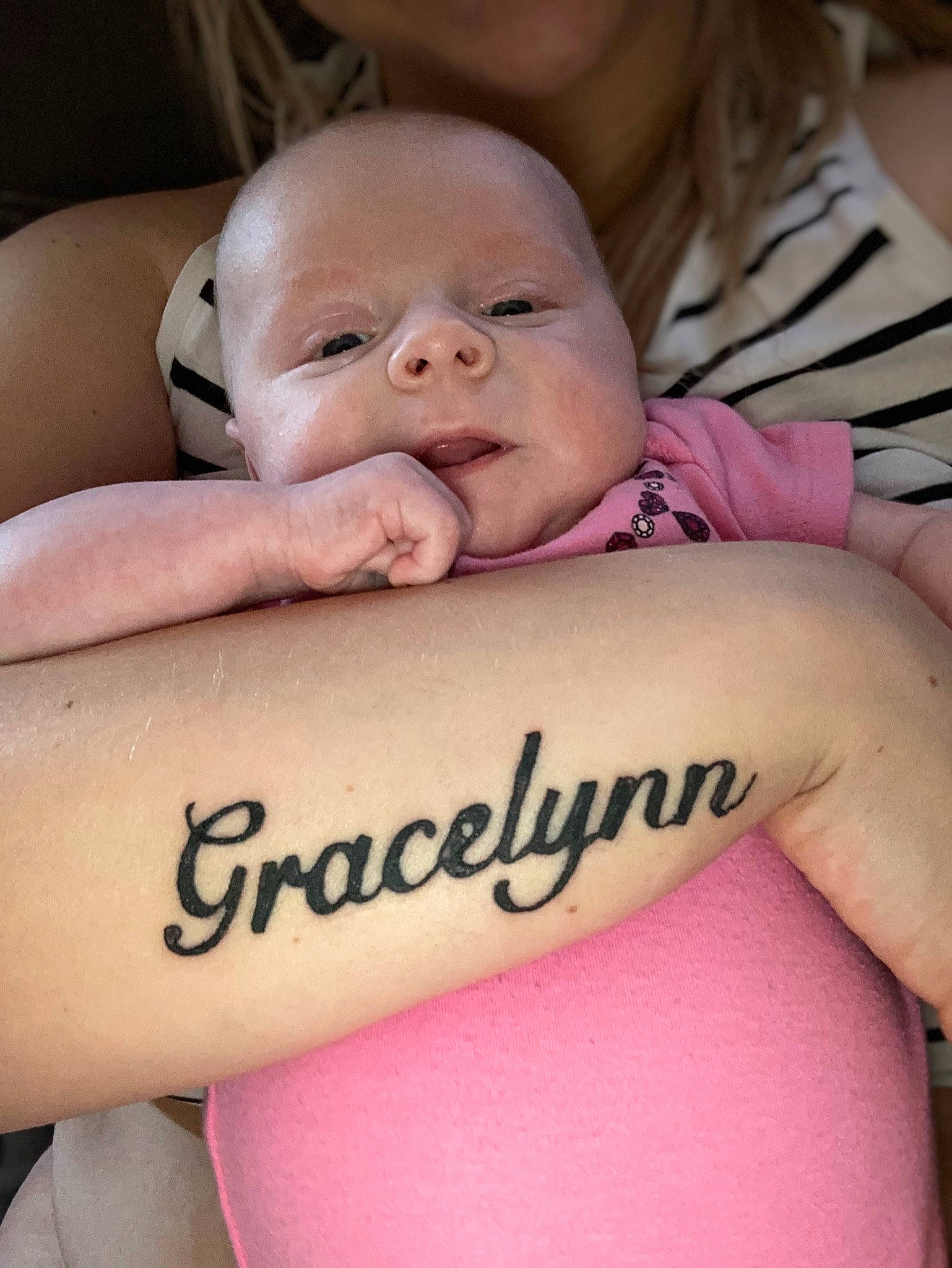 Gracelynn joined the competition — help win amazing prizes! arm, cheek, chin, comfort, eye, eyebrow, eyelash, facial_expression, gesture, head, human, joint, lip, mouth, muscle, neck, organ, person, product, skin
