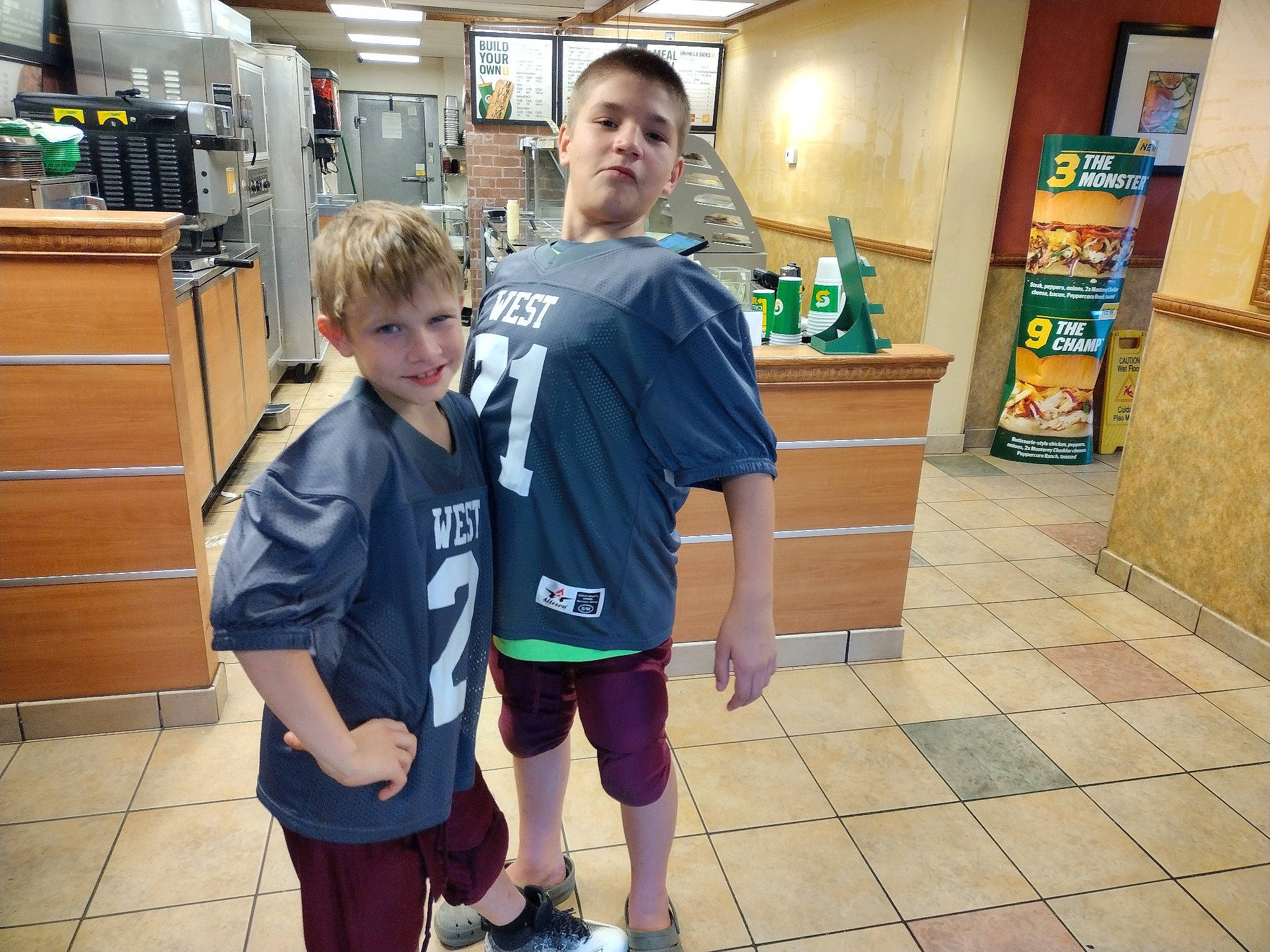 Jackson joined the competition — help win amazing prizes! child, event, eyewear, flooring, fun, houseplant, joint, joy, leisure, luggage_and_bags, person, recreation, retail, room, shorts, smile, sneakers, sportswear, standing, t_shirt