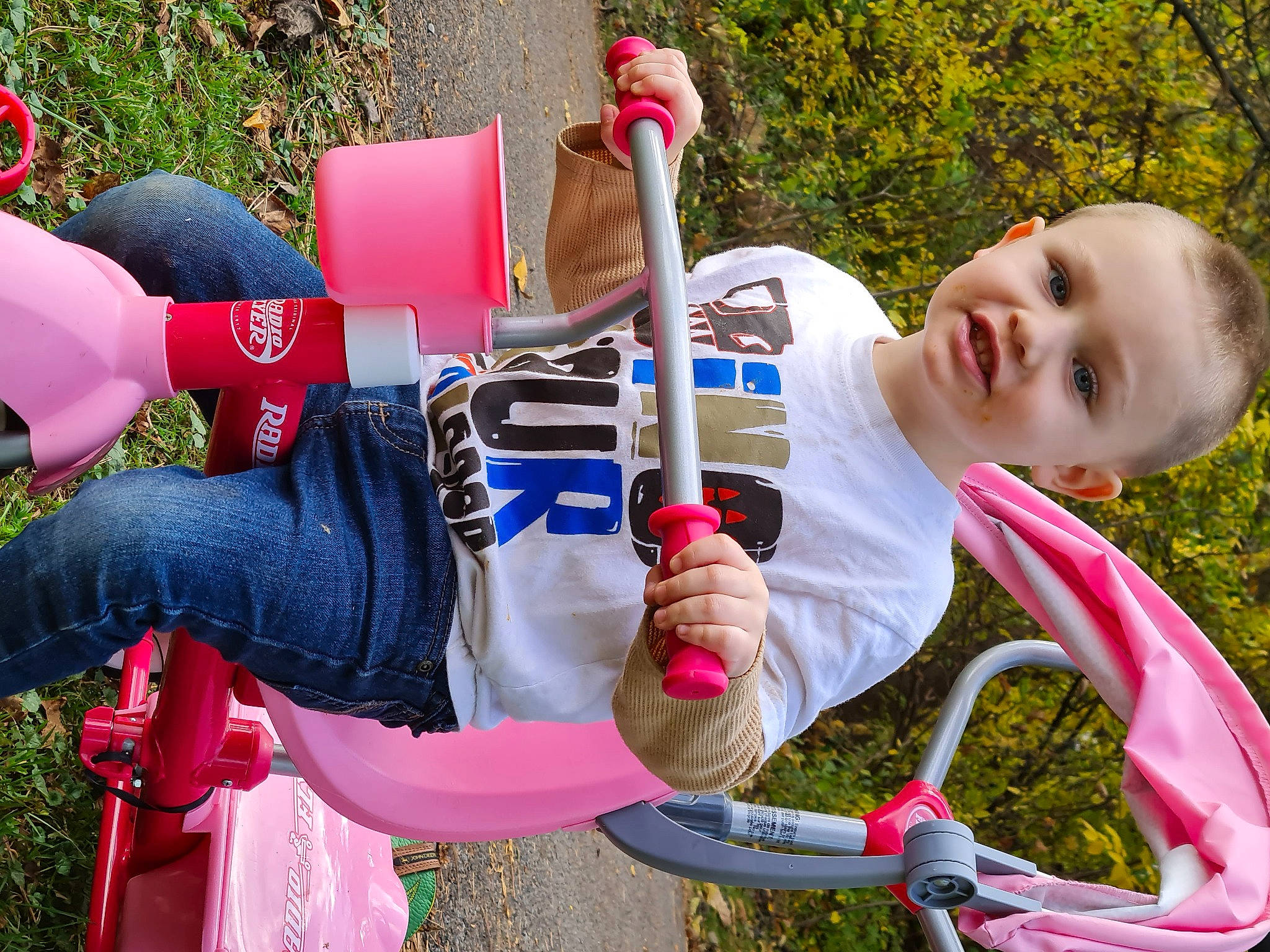 Atreyu joined the competition — help win amazing prizes! baby, baby_toddler_clothing, human_settlement, outdoor_play_equipment, person, pink, play, playground, public_space, spring