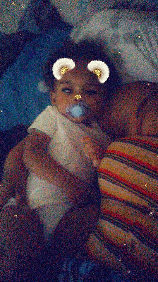 Johnae is registered to the contest to win money with this photo: art, person, teddy_bear