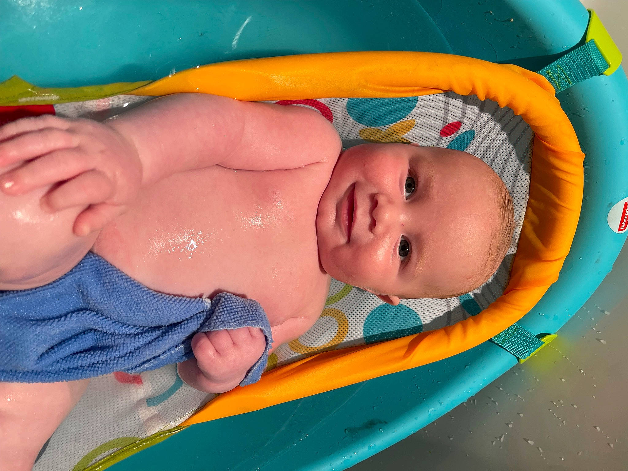 Hudson joined the competition — help win amazing prizes! aqua, baby, baby_float, baby_products, bathing, blue, chest, child, eye, face, fun, head, inflatable, joy, leisure, nonbuilding_structure, person, product, recreation, skin