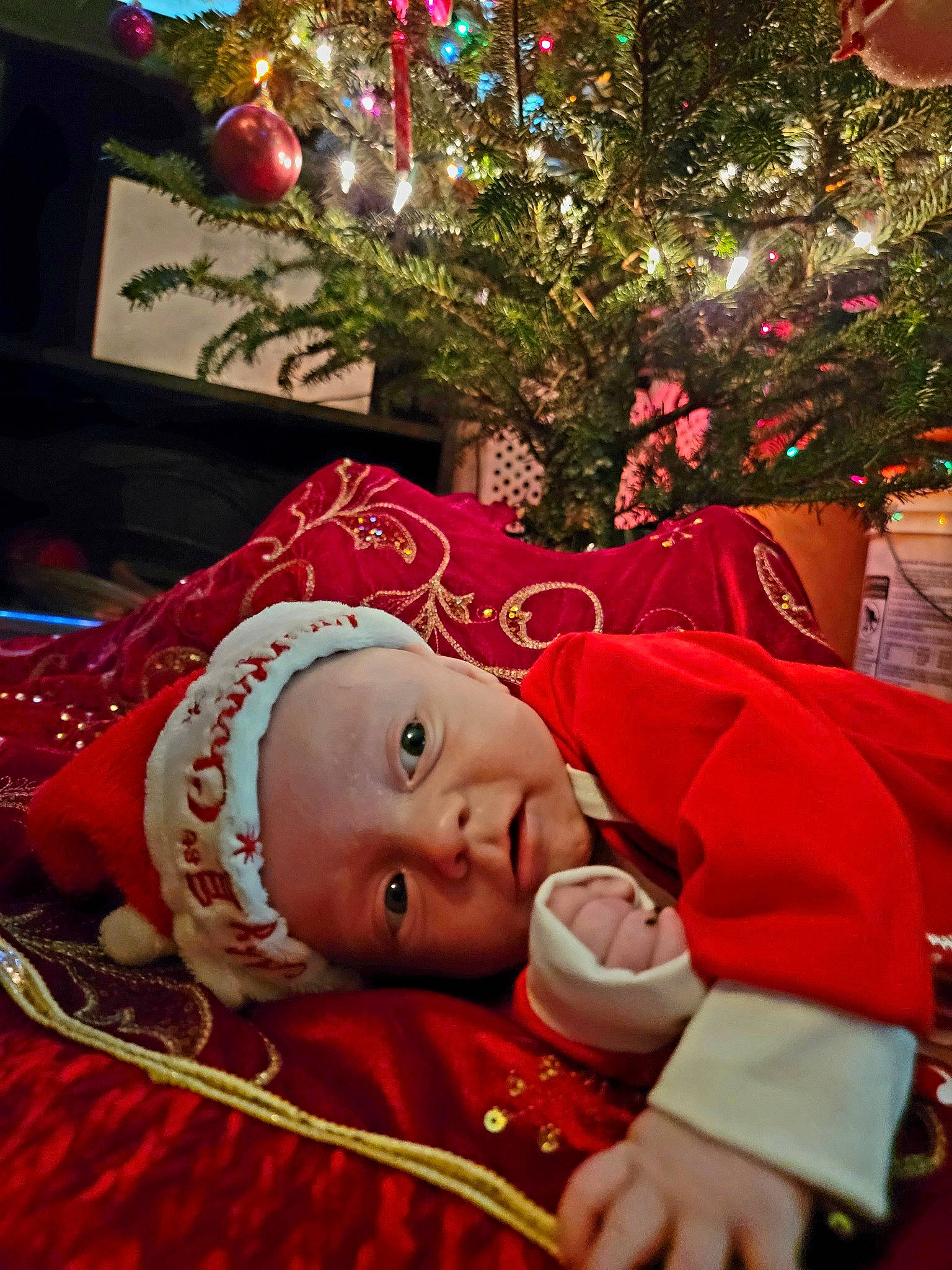 Joseph joined the competition — help win amazing prizes! baby, baby_toddler_clothing, child, christmas, christmas_decoration, christmas_eve, christmas_ornament, christmas_tree, event, fictional_character, fun, happy, holiday, holiday_ornament, light, ornament, person, santa_claus, toddler, tradition